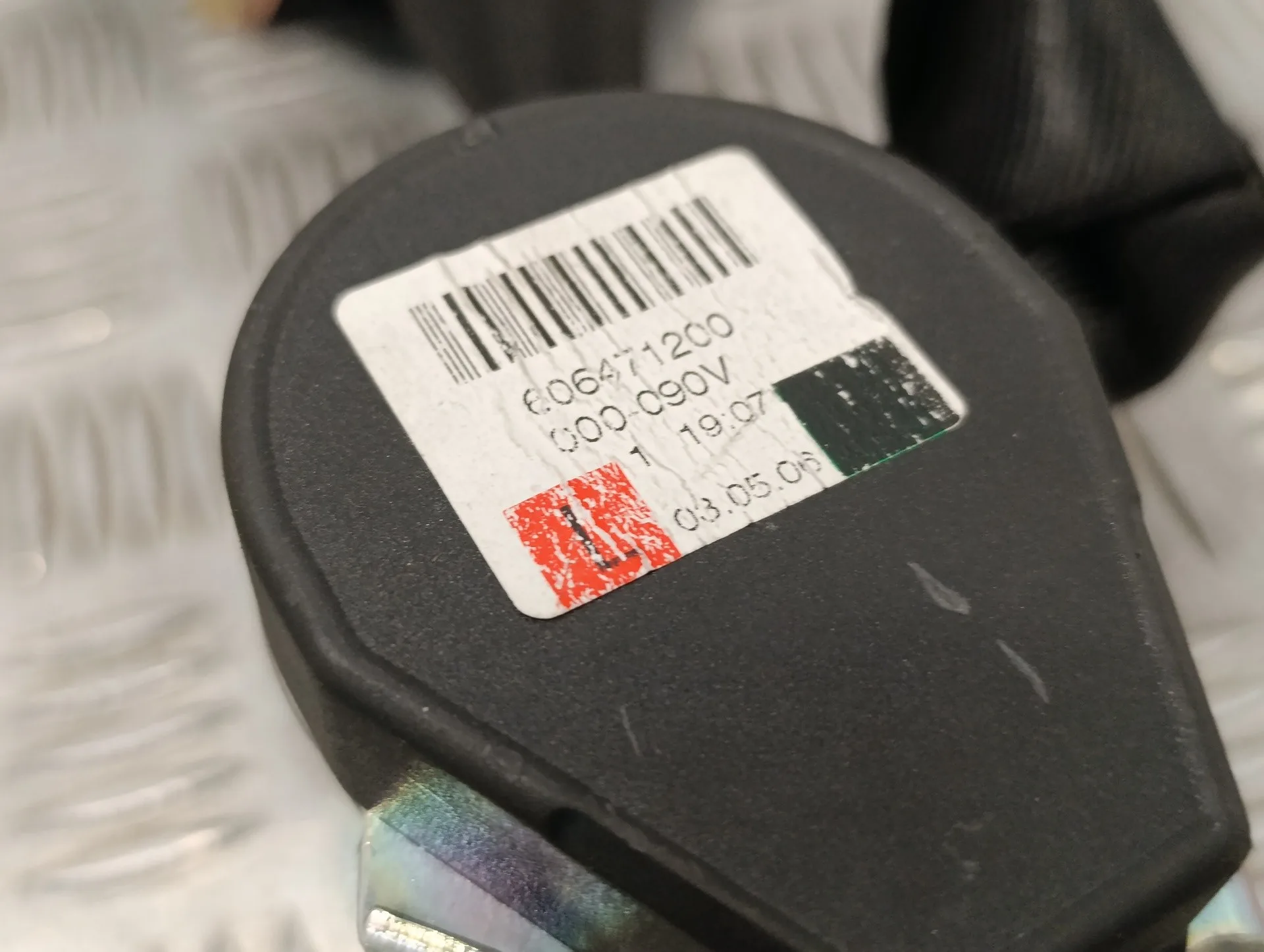 Cinturon Seguridad Trasero Izquierdo para Volkswagen Golf V Berlina (1K1)