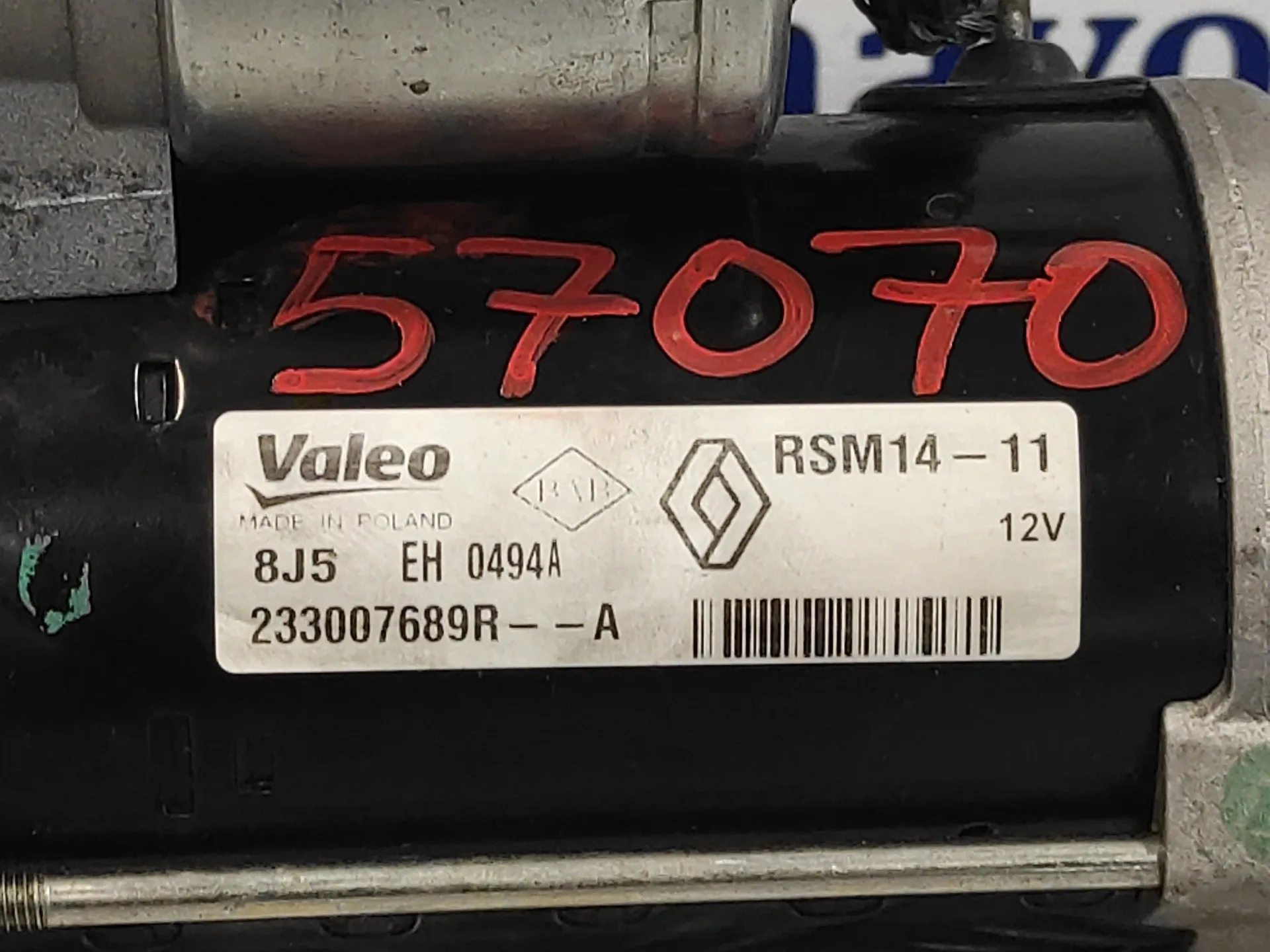 Motor Arranque para Renault Clio Iv
