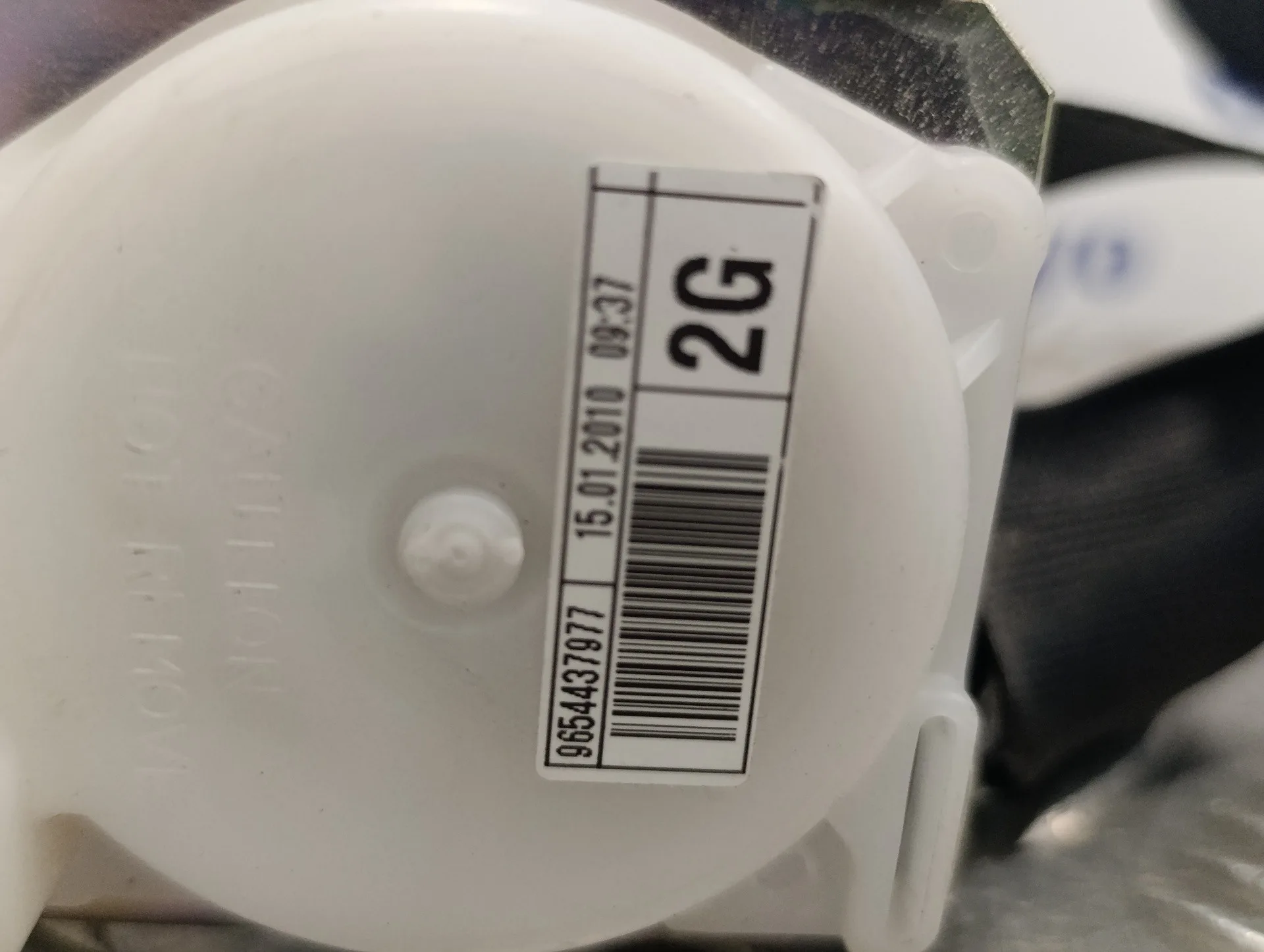 Cinturon Seguridad Trasero Izquierdo para Citroën C4 Picasso