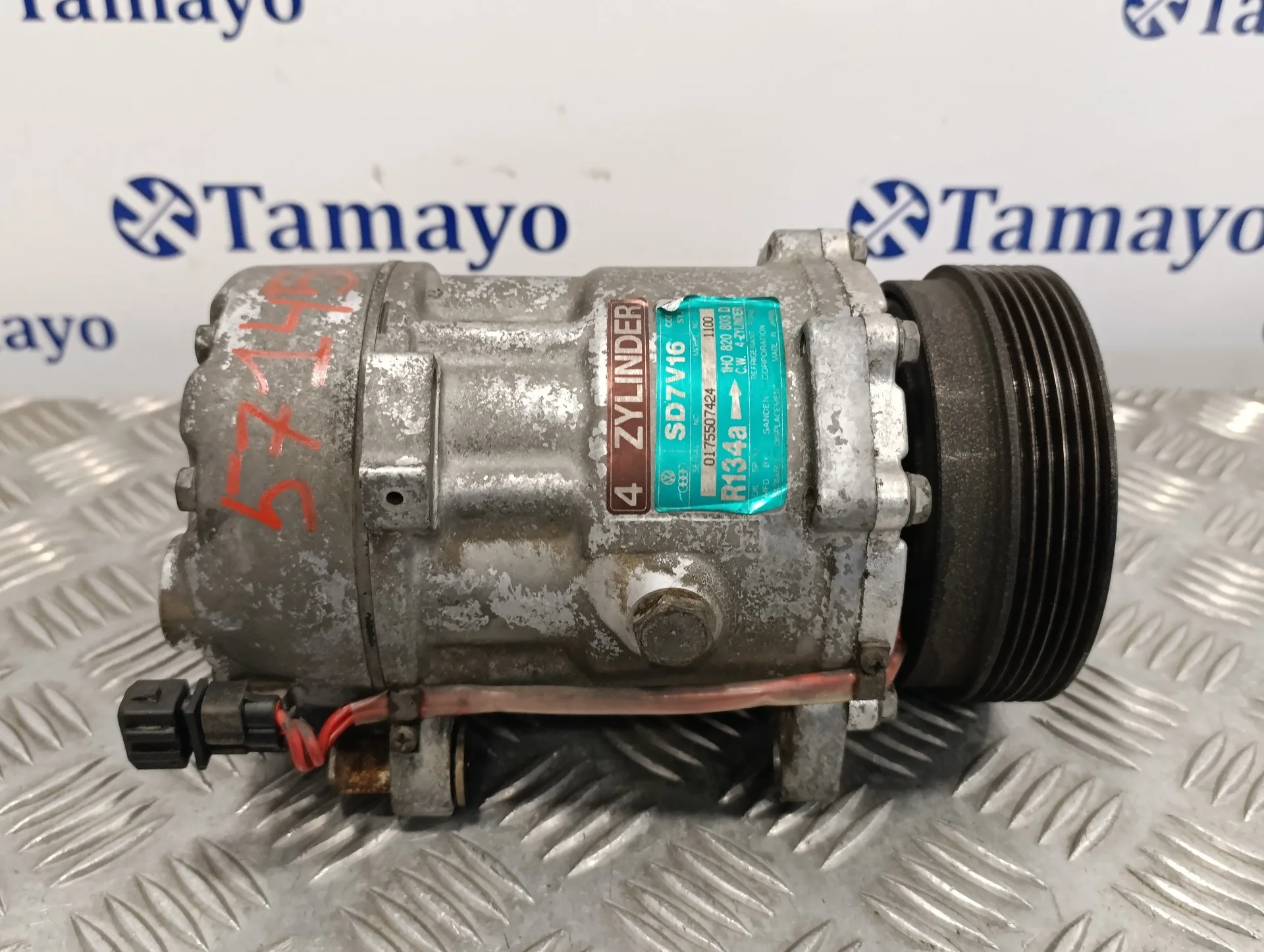 Compresor Aire Acondicionado para Seat Ibiza (6K)