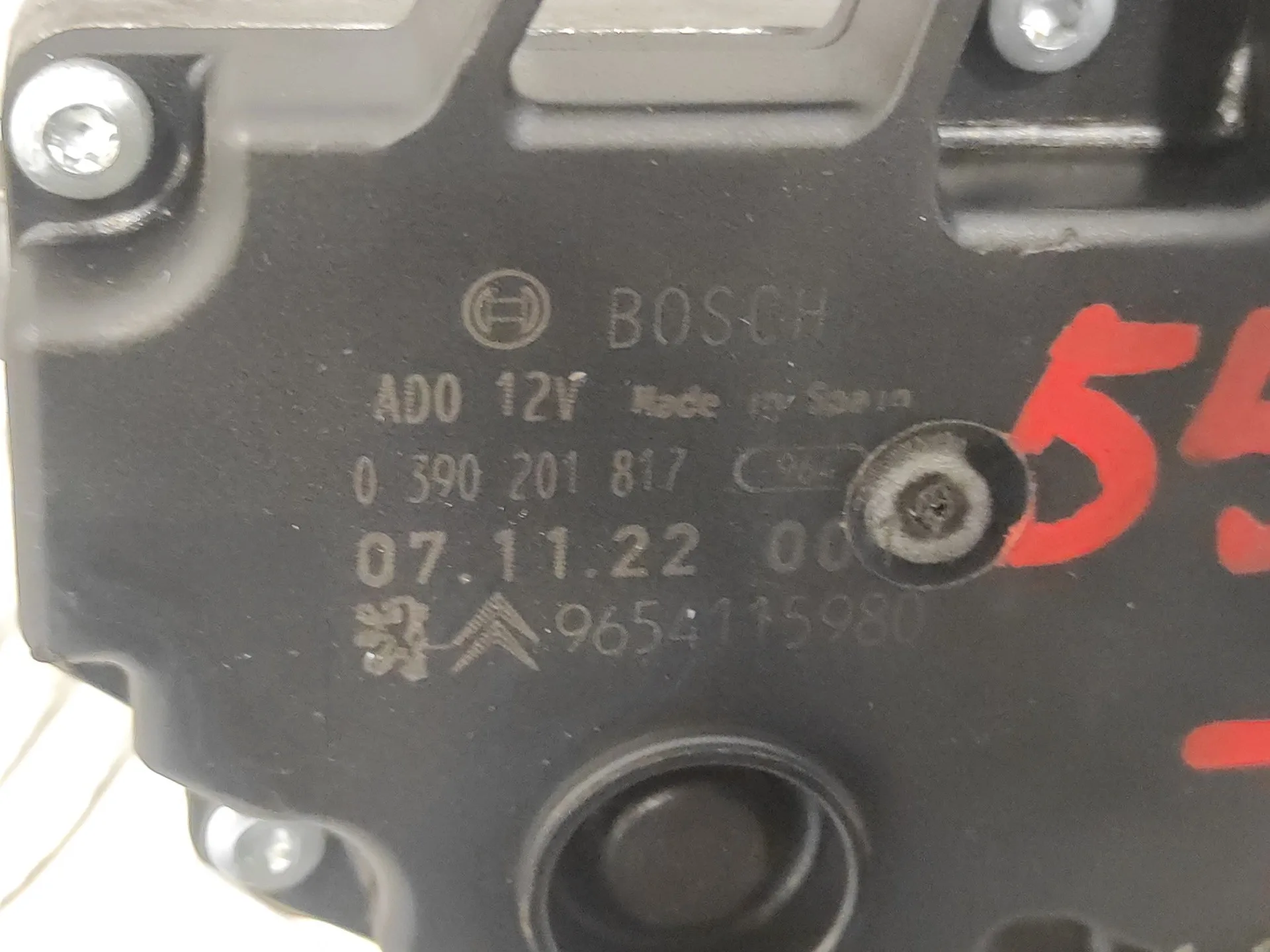 Motor Limpia Trasero para Citroën C4 Picasso