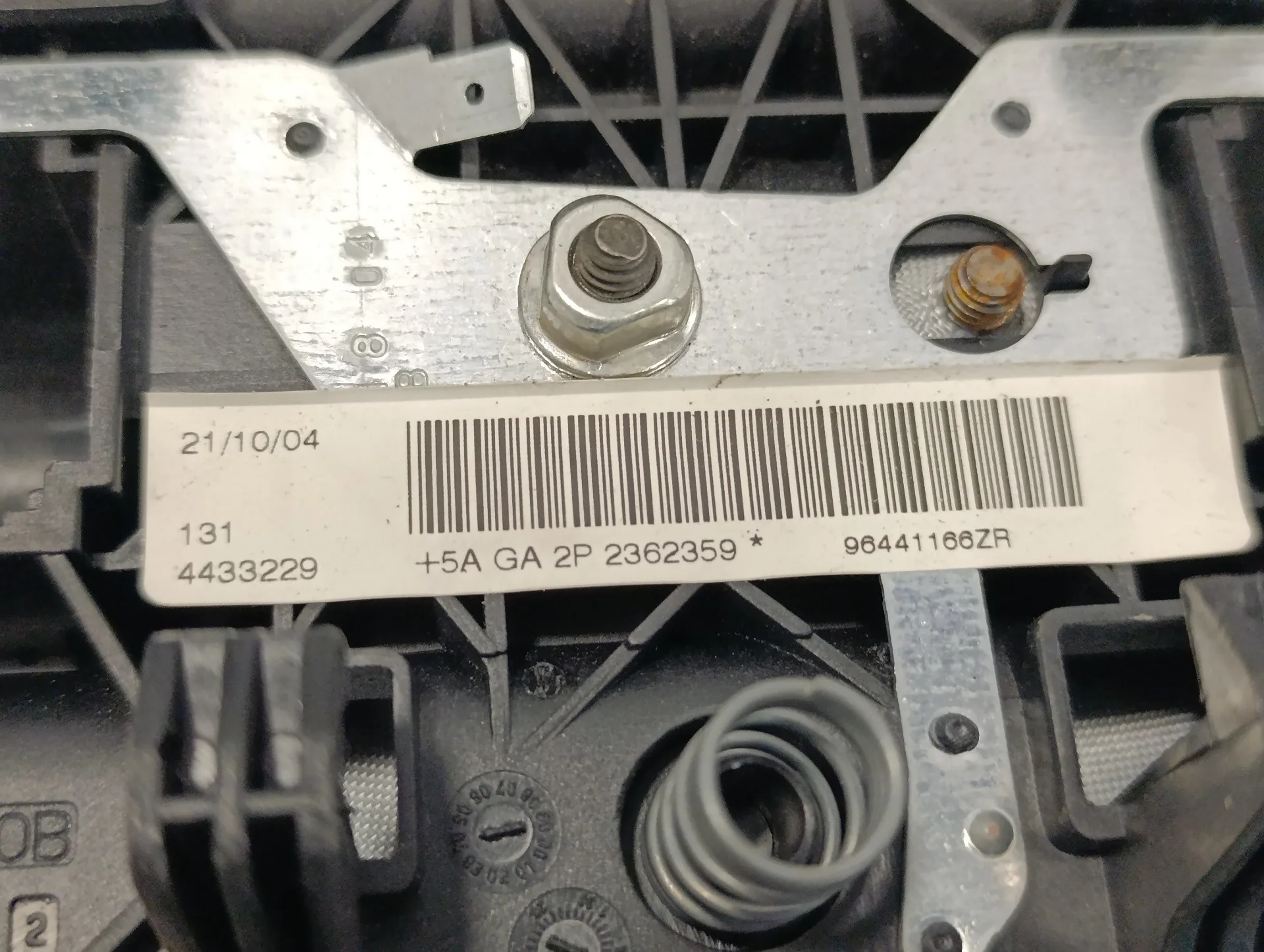 Airbag Delantero Izquierdo para Peugeot 206 Berlina