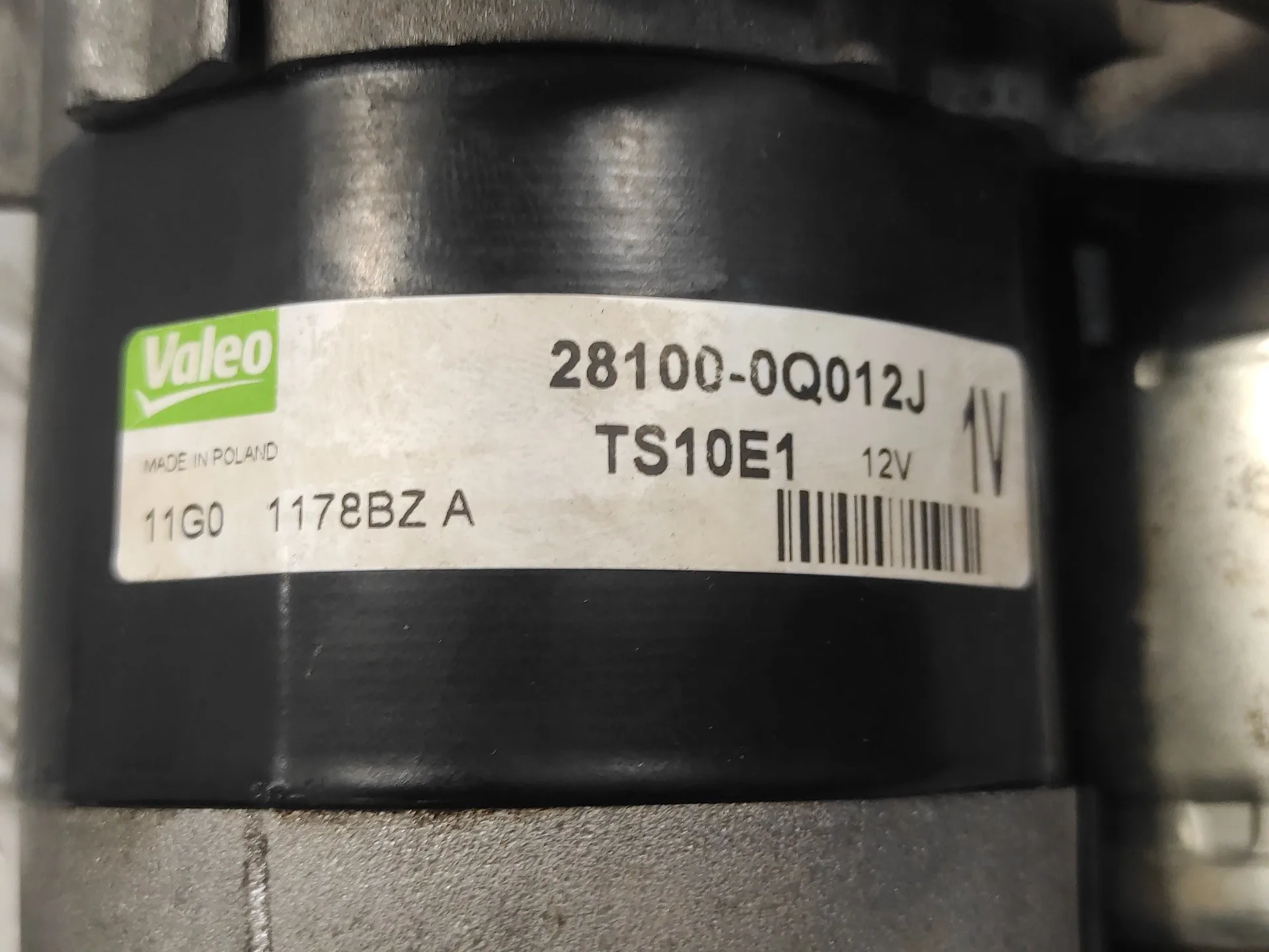 Motor Arranque para Citroën C1