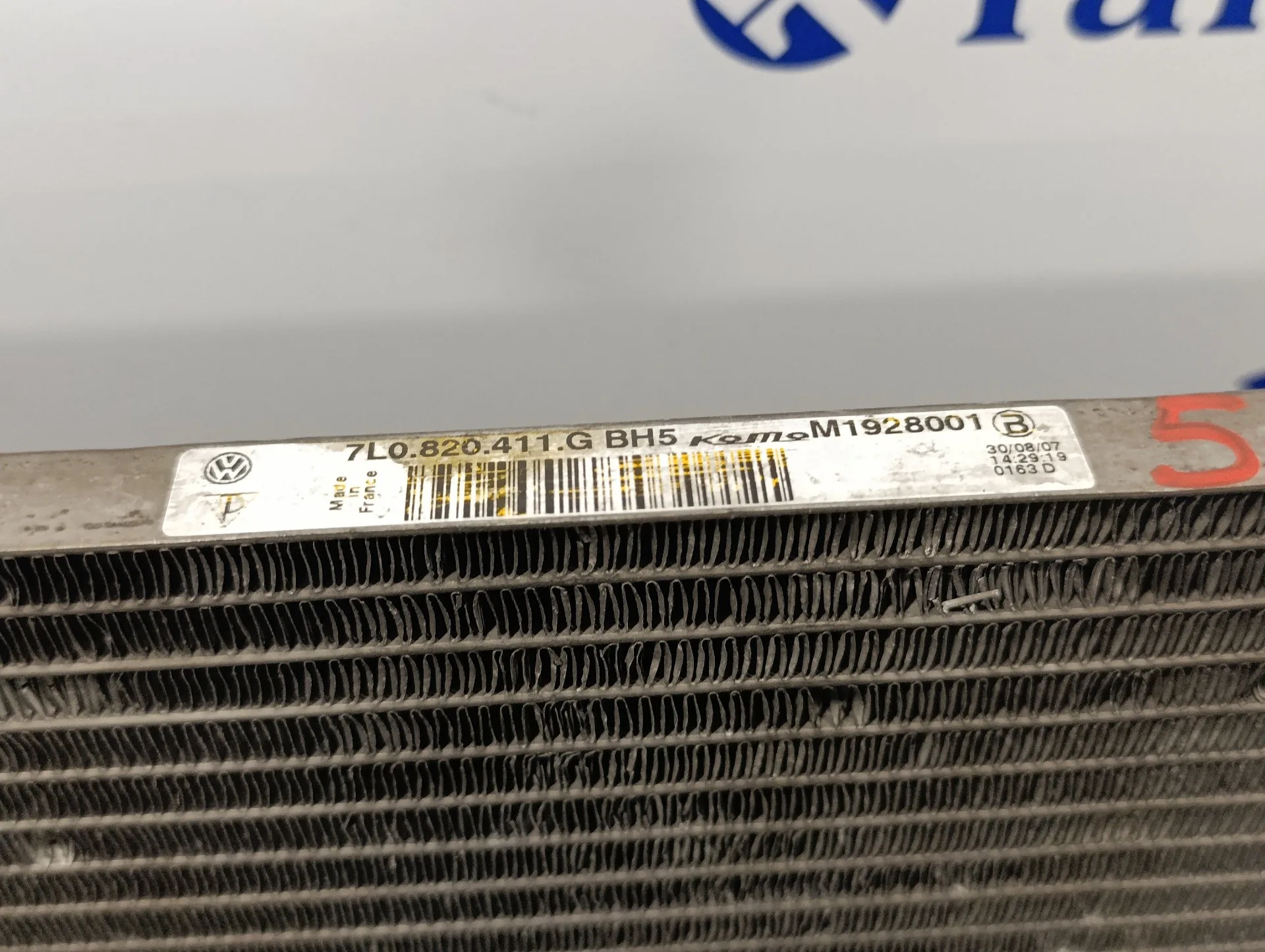 Condensador / Radiador Aire Acondicionado para Volkswagen Touareg (7L6)