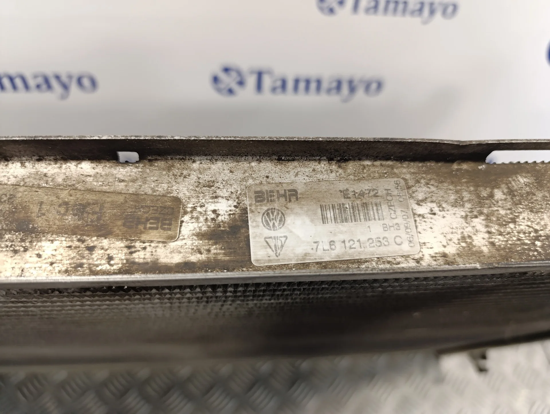 Radiador Agua para Volkswagen Touareg (7L6)