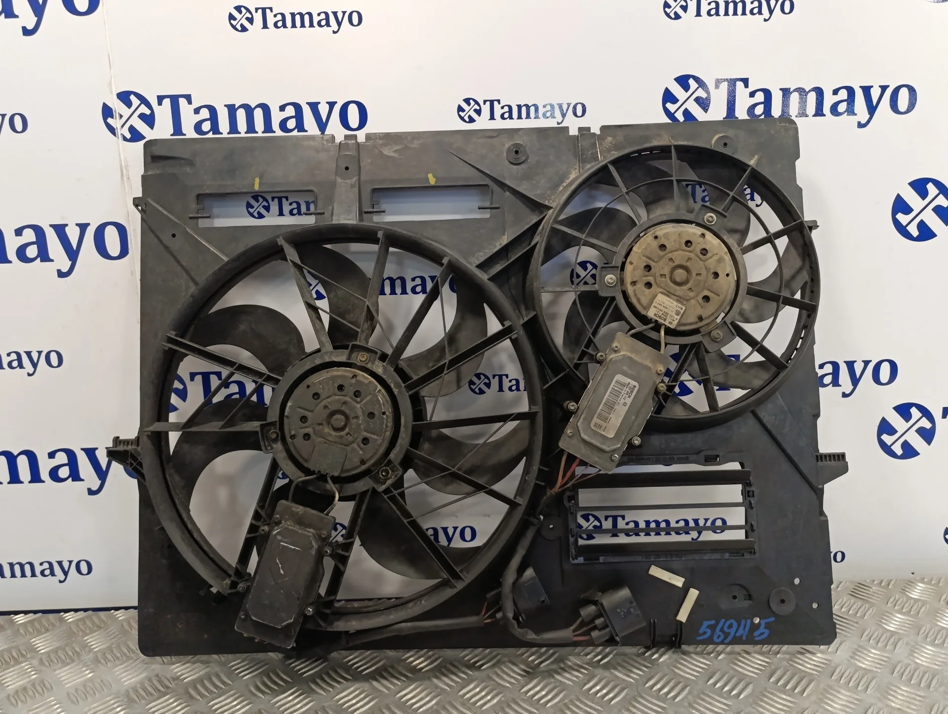 Electroventilador para Volkswagen Touareg (7L6)