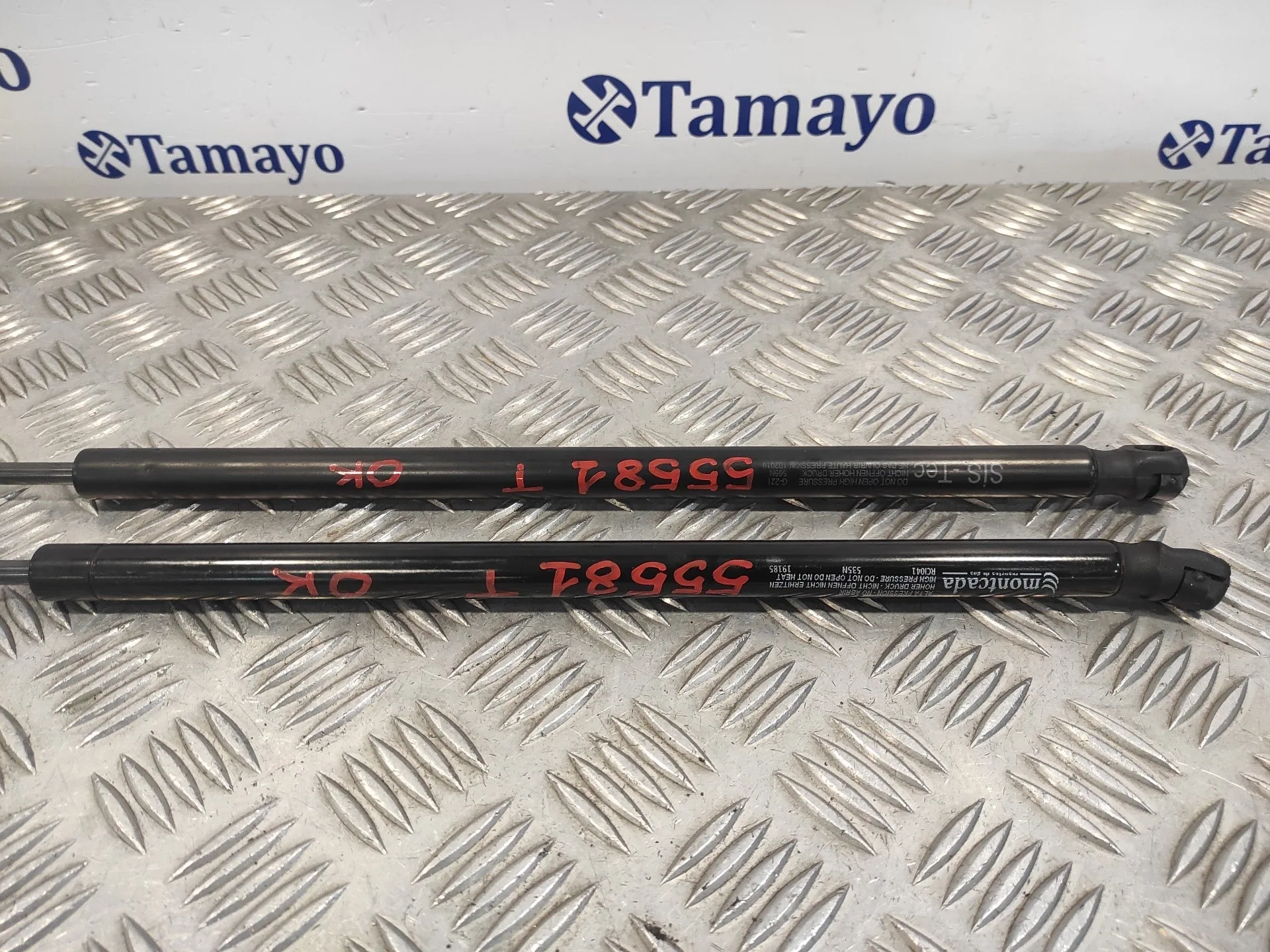 Amortiguadores Maletero / Porton para Citroën C4 Picasso