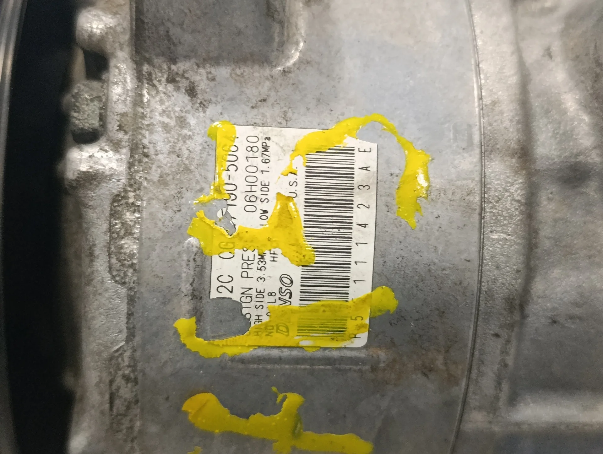 Compresor Aire Acondicionado para Dodge Caliber