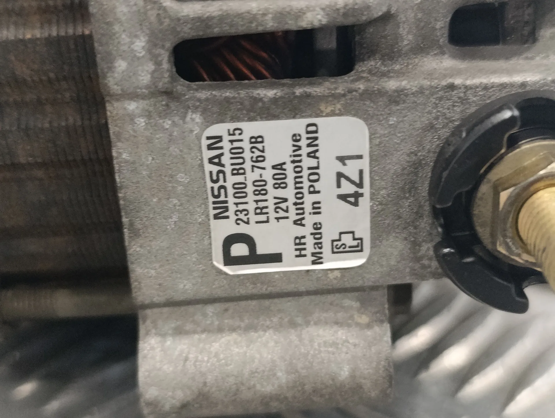 Alternador para Nissan Almera (N16/E)