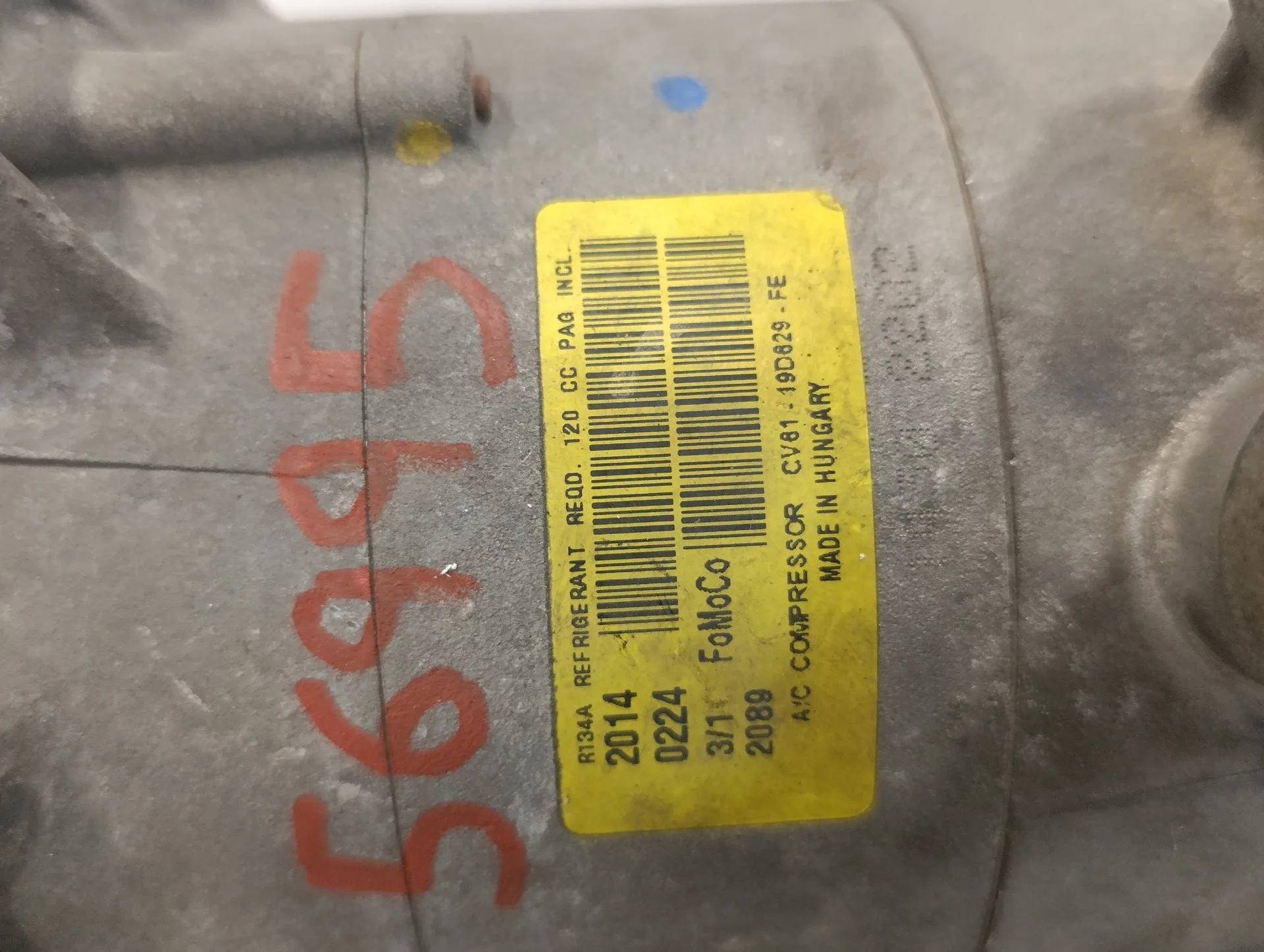 Compresor Aire Acondicionado para Ford C-Max (Ceu)