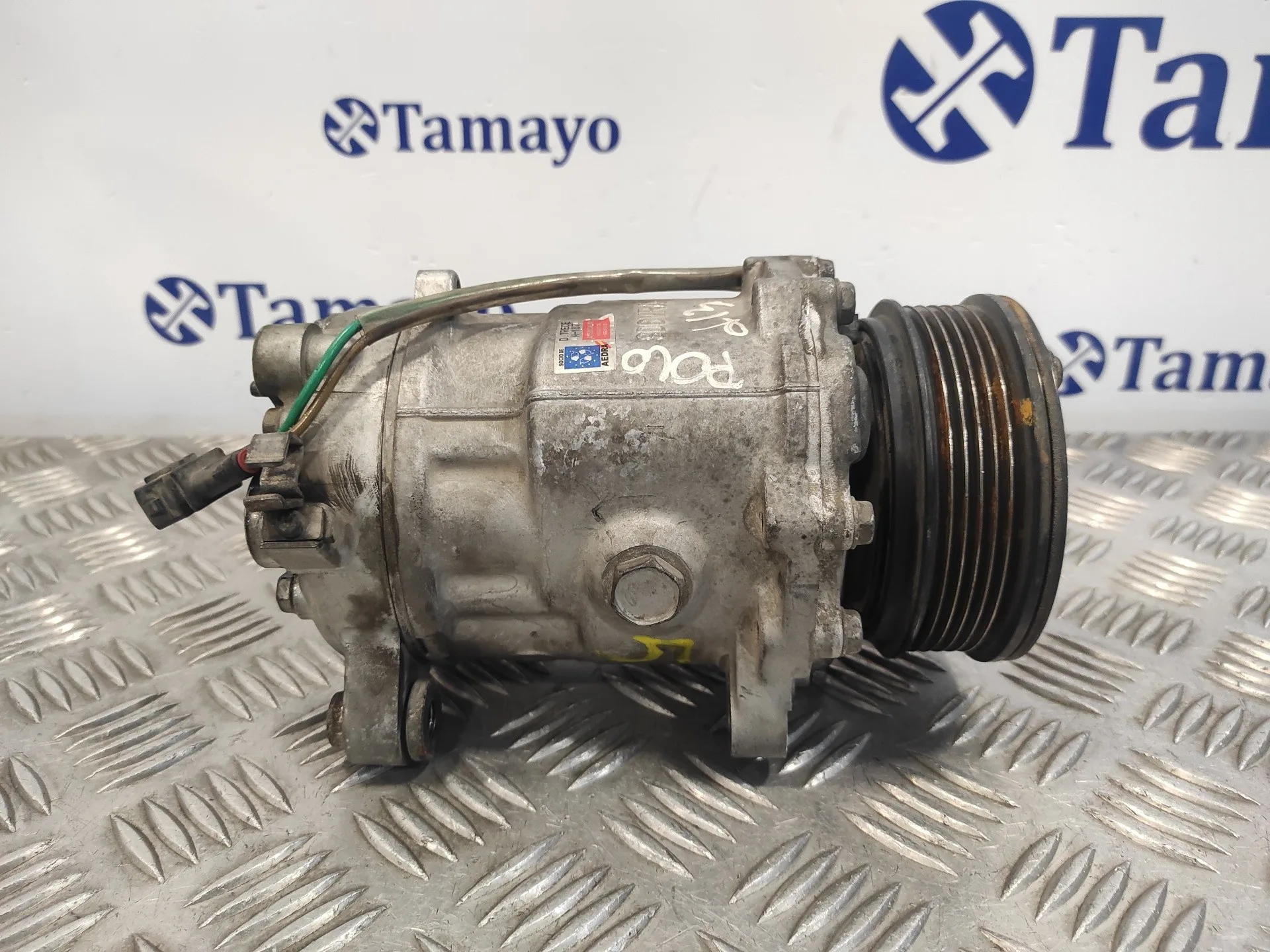 Compresor Aire Acondicionado para Volkswagen Polo Berlina (6N2)