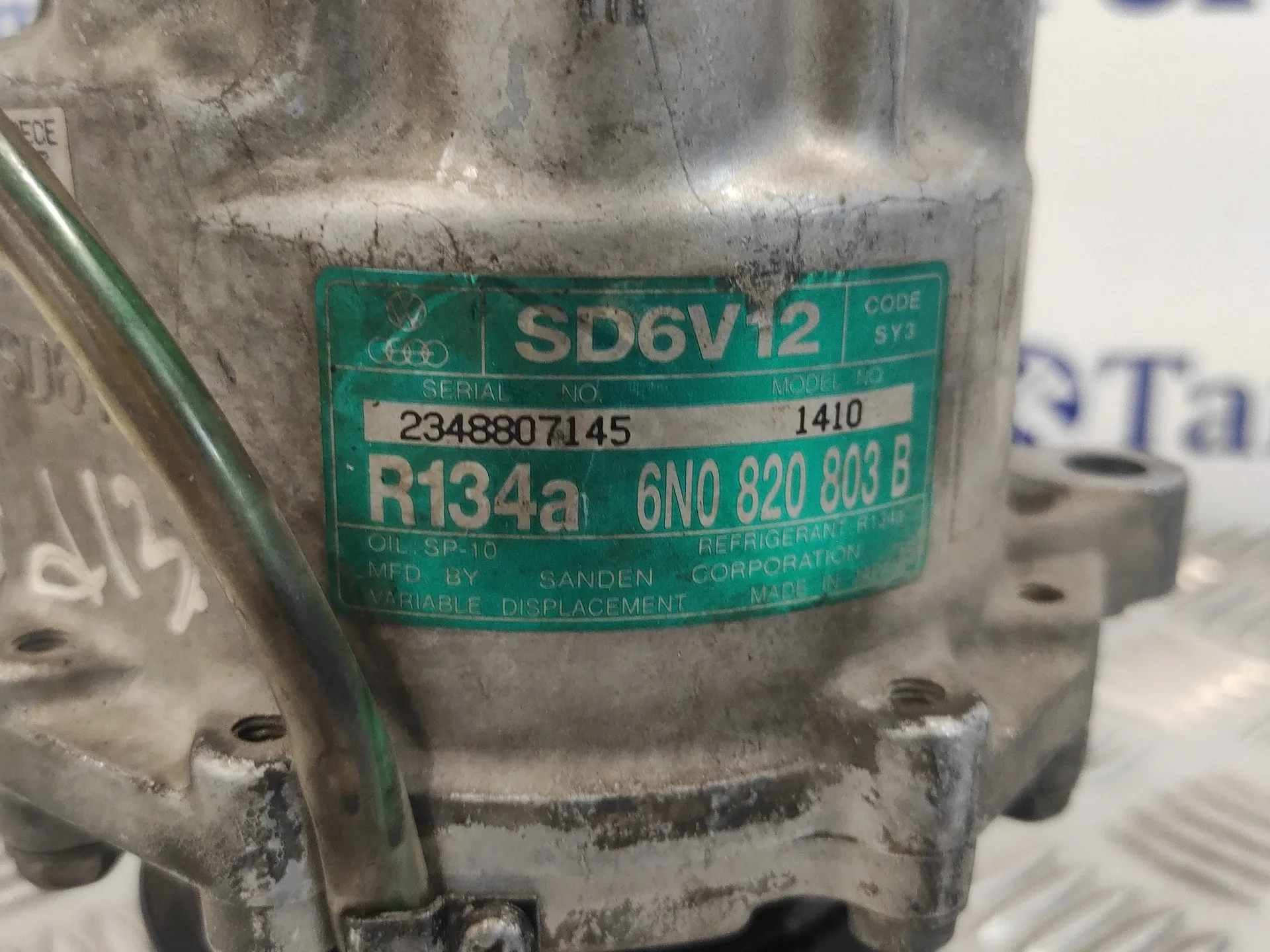 Compresor Aire Acondicionado para Volkswagen Polo Berlina (6N2)