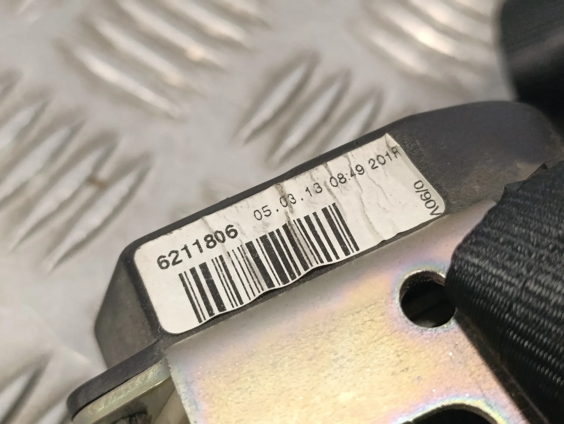 Cinturon Seguridad Trasero Derecho para Seat Leon (5F1)