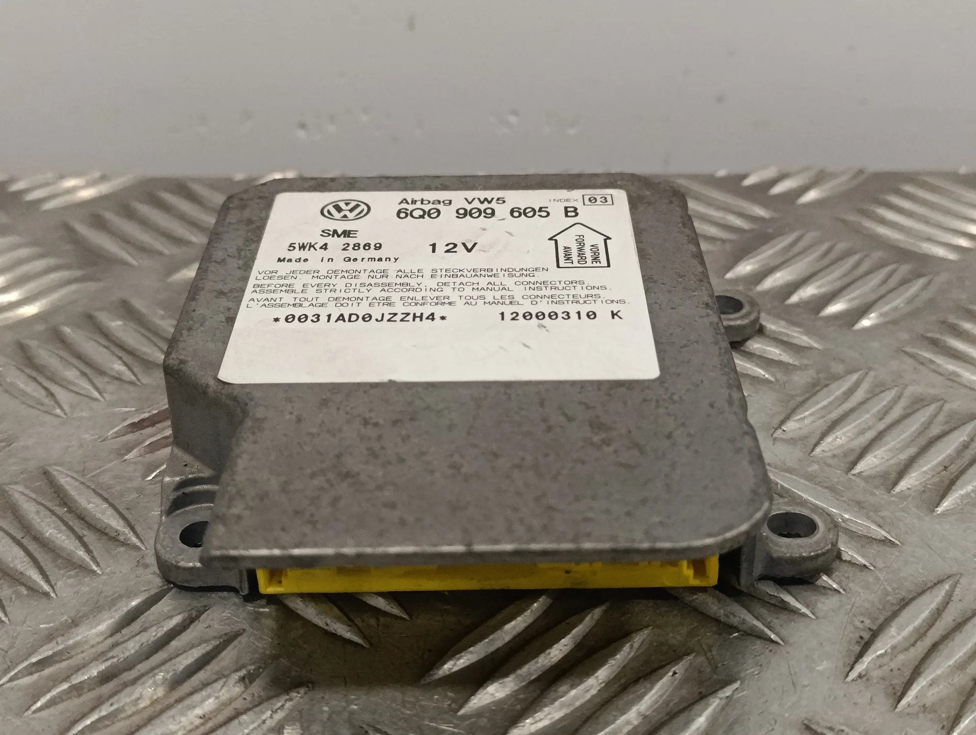Centralita Airbag para Volkswagen Passat Berlina (3B2)