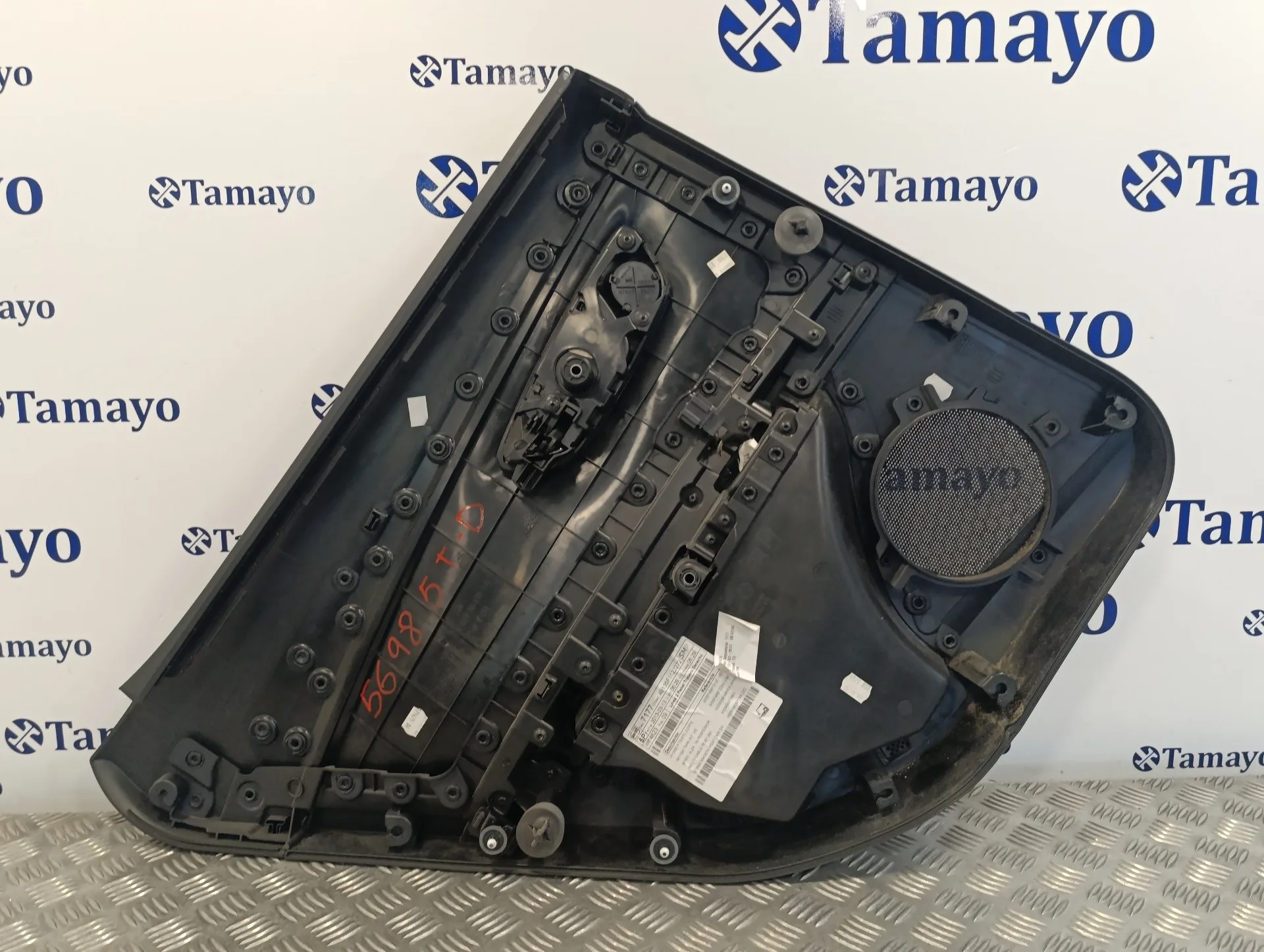 Guarnecido Puerta Trasera Derecha para Seat Leon (5F1)