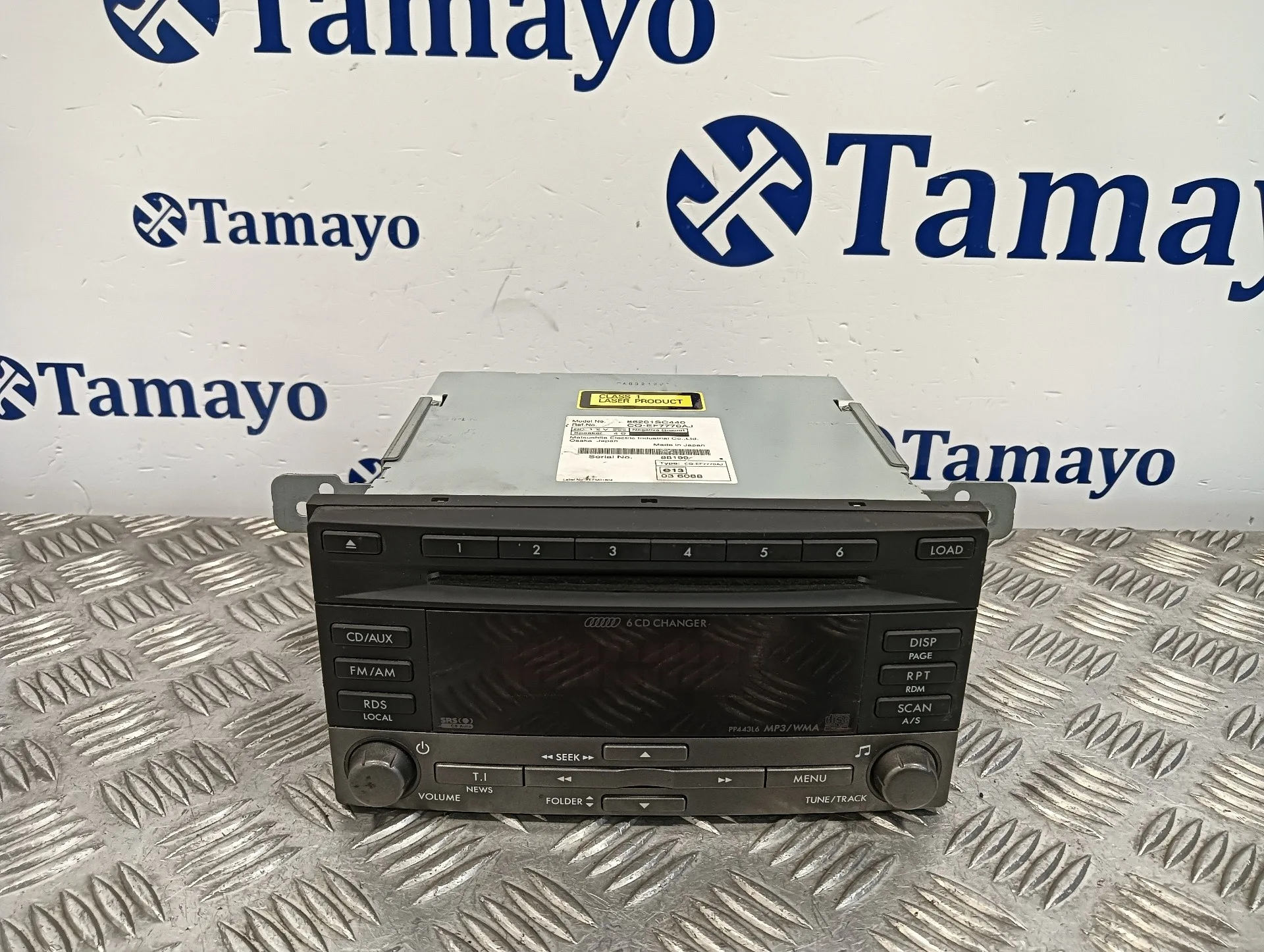Sistema Audio / Radio Cd para Subaru Forester S12