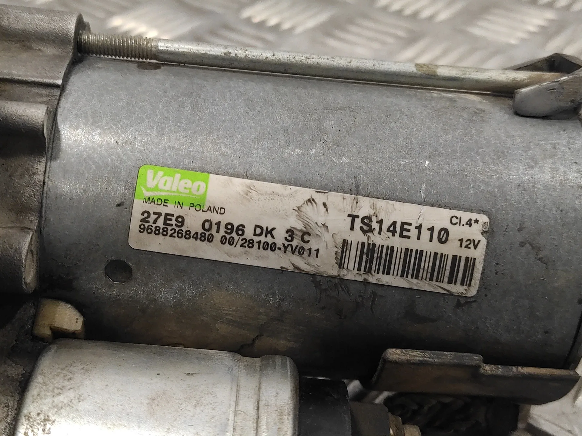 Motor Arranque para Peugeot Bipper