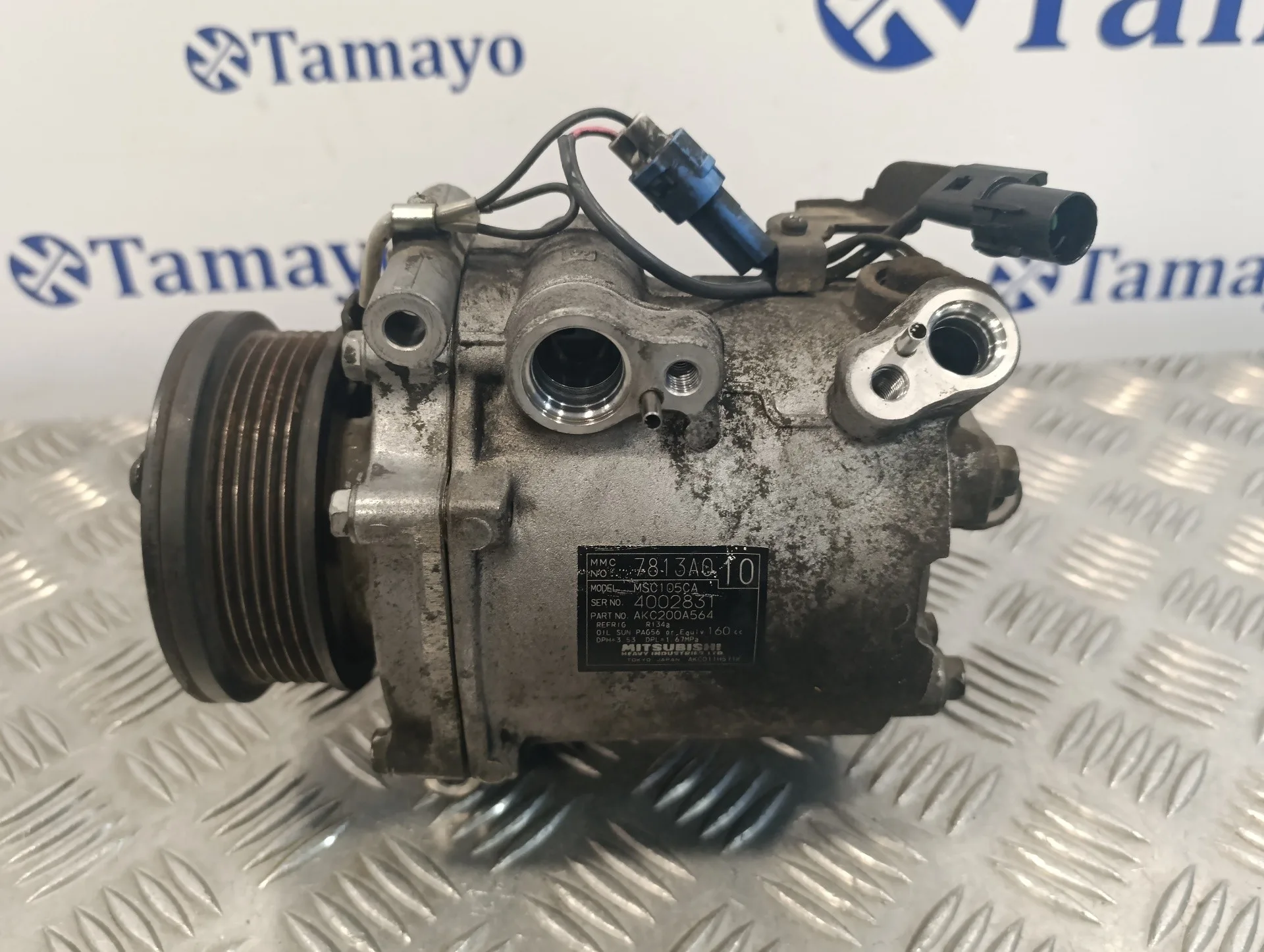 Compresor Aire Acondicionado para Mitsubishi Grandis (Na0W)