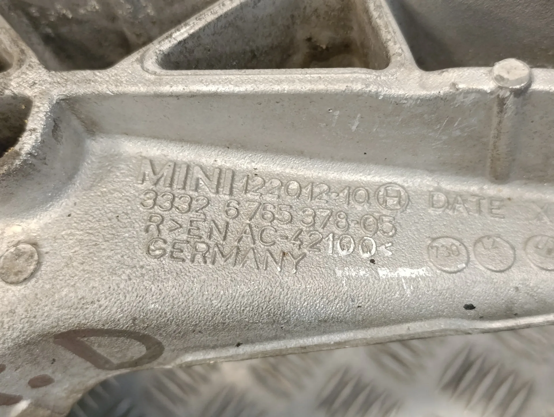 Mangueta Trasera Derecha para Mini Mini (R56)
