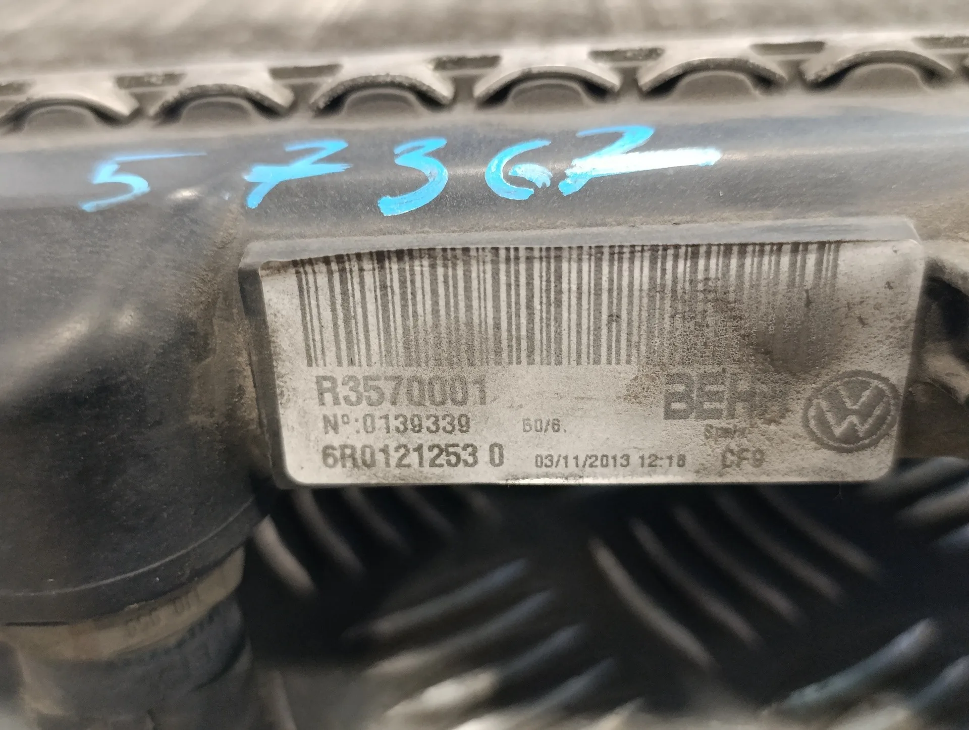 Radiador Agua para Seat Ibiza (6J5)