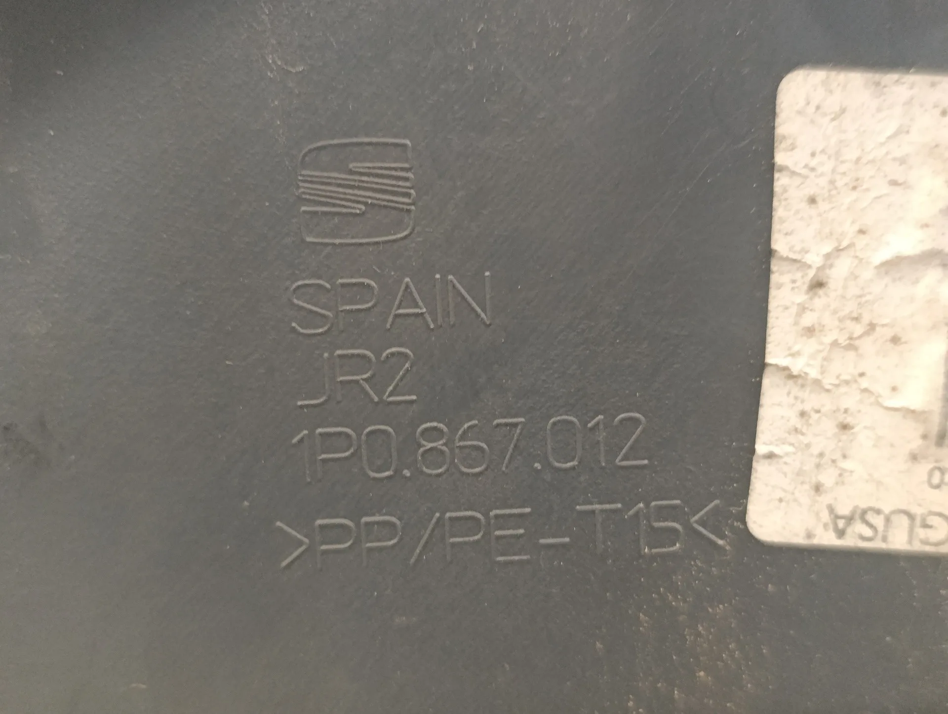 Guarnecido Puerta Delantera Derecha para Seat Leon (1P1)