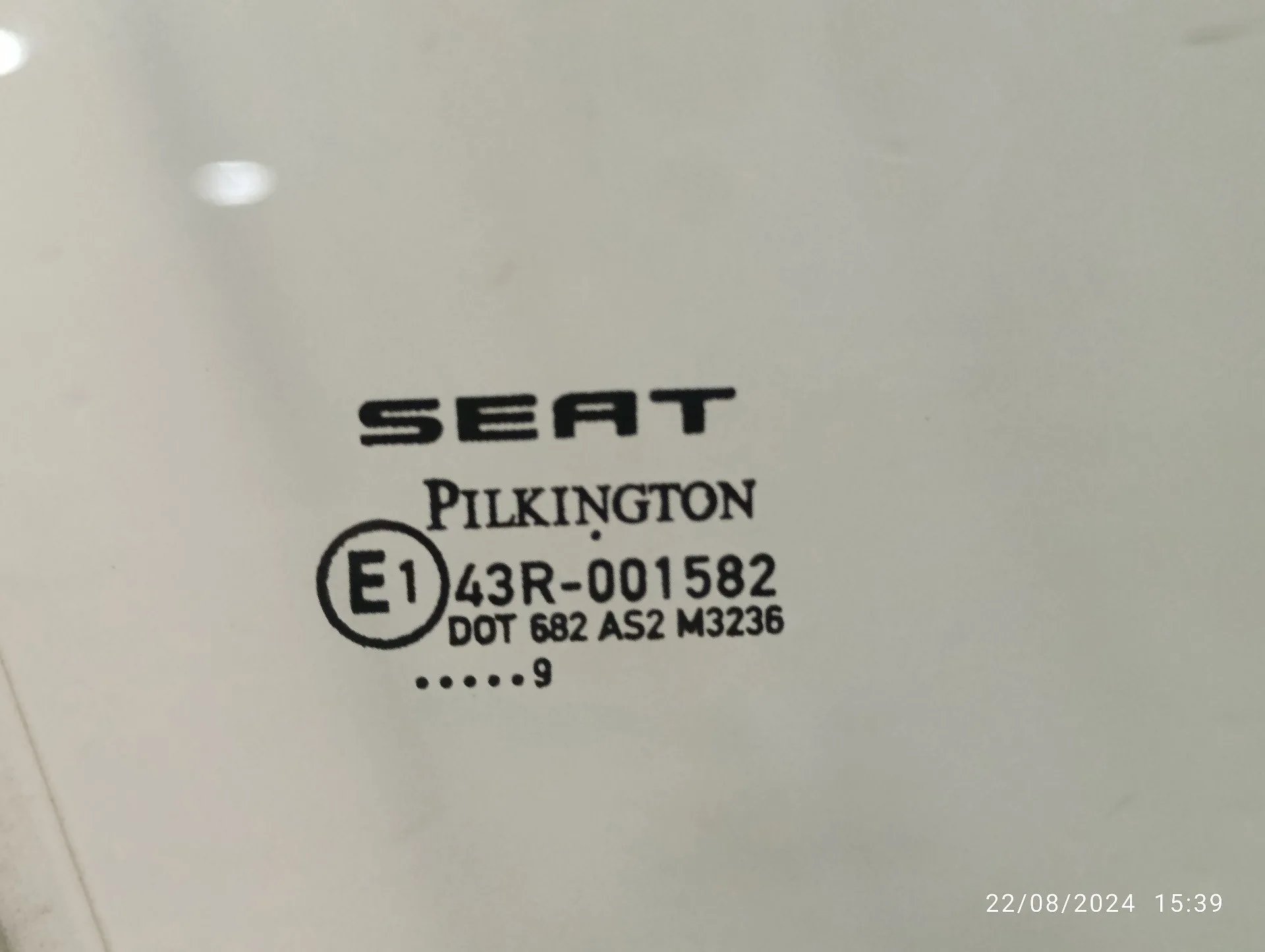 Luna Delantera Derecha para Seat Leon (1P1)