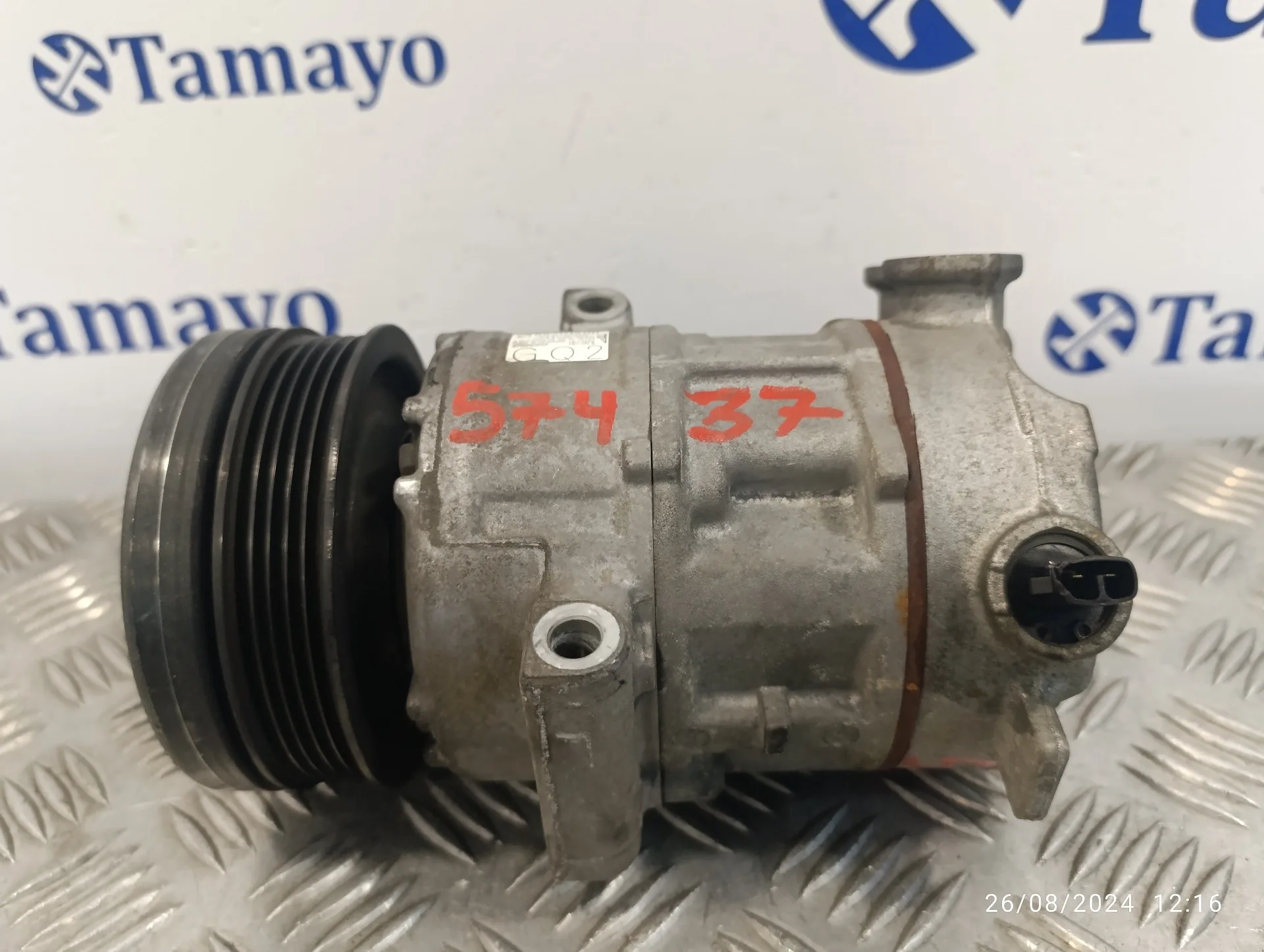 Compresor Aire Acondicionado para Opel Corsa D