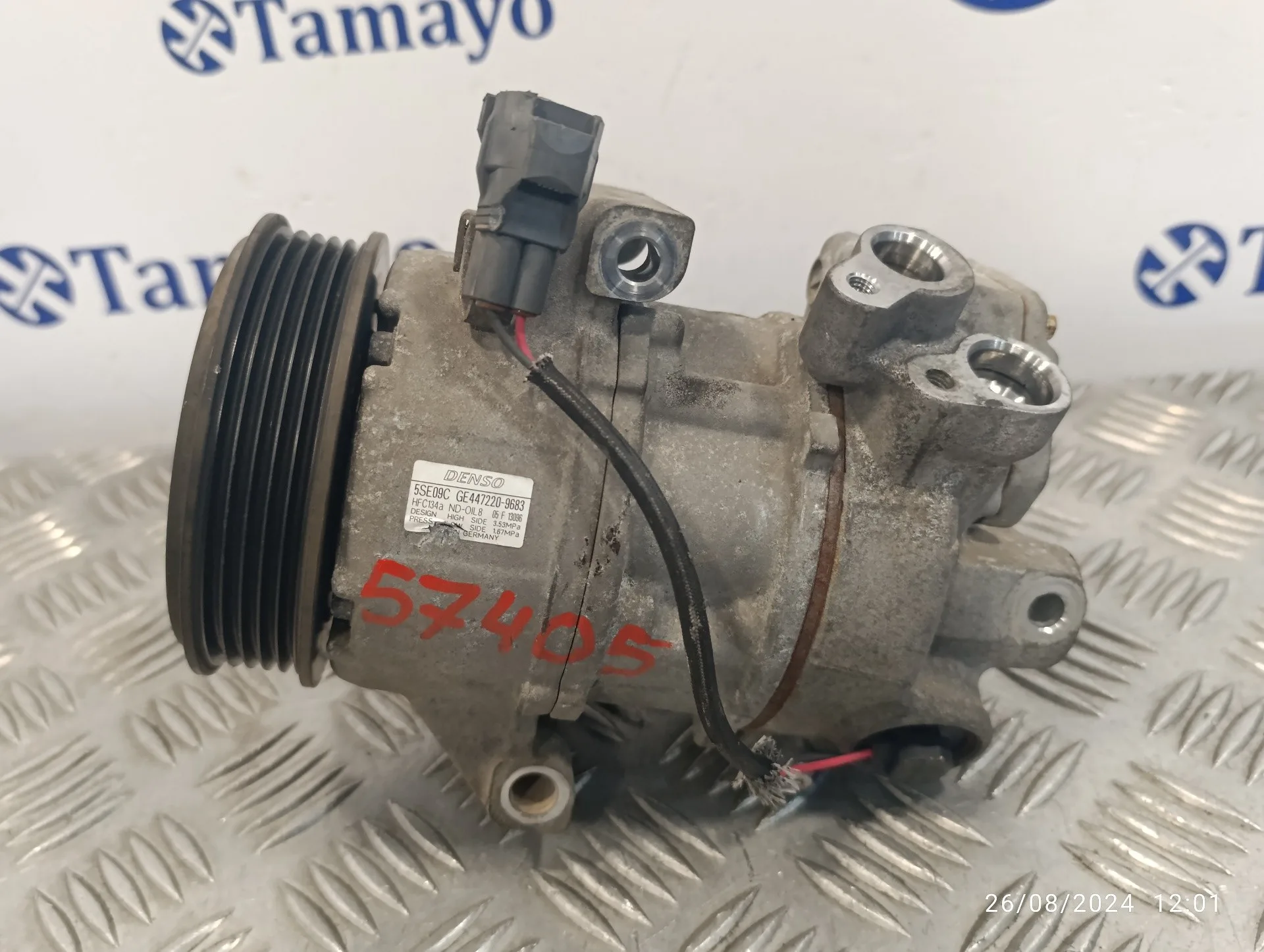 Compresor Aire Acondicionado para Mitsubishi Colt Berlina 5 (Z30A)