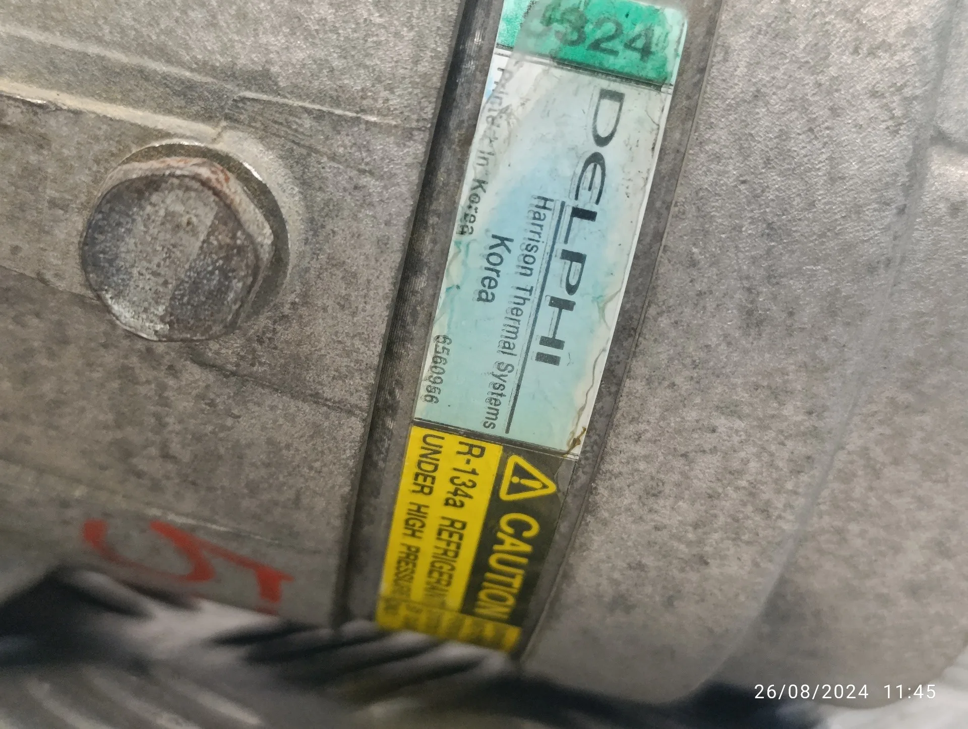 Compresor Aire Acondicionado para Opel Vectra B Berlina