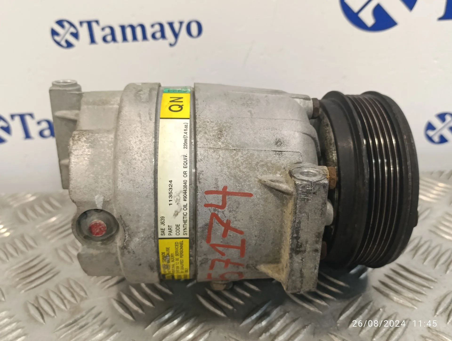 Compresor Aire Acondicionado para Opel Vectra B Berlina