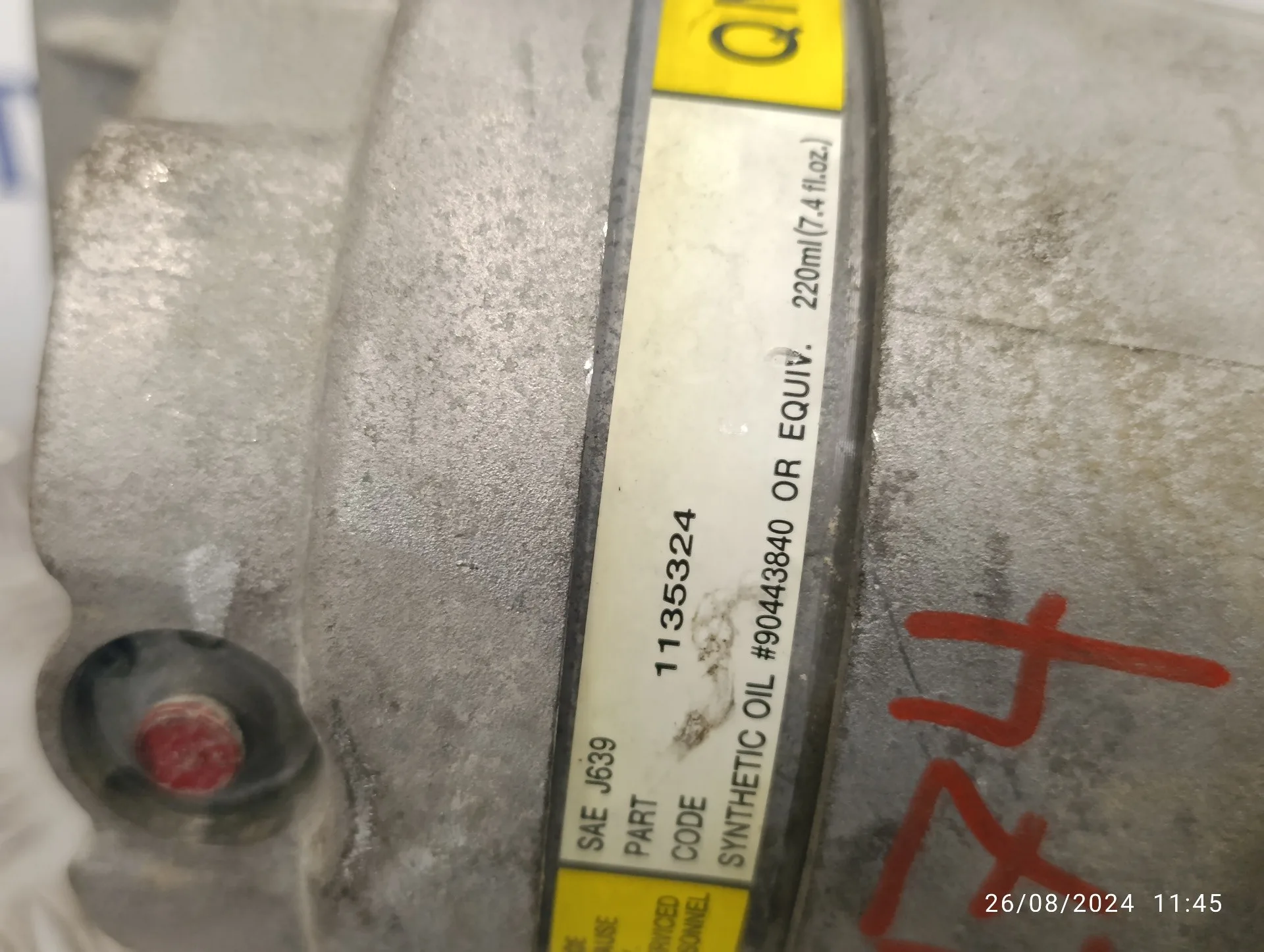 Compresor Aire Acondicionado para Opel Vectra B Berlina