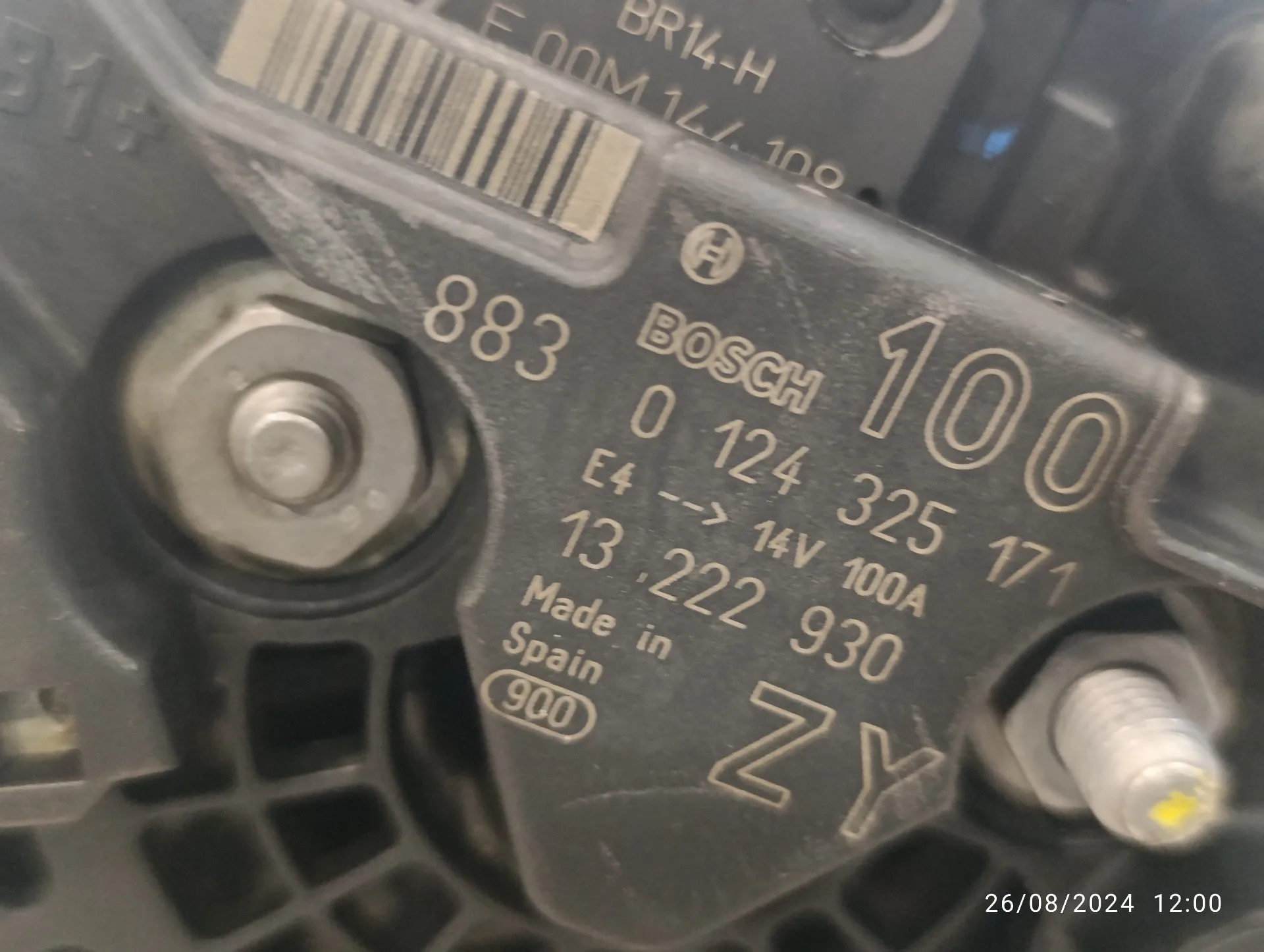 Alternador para Opel Corsa D