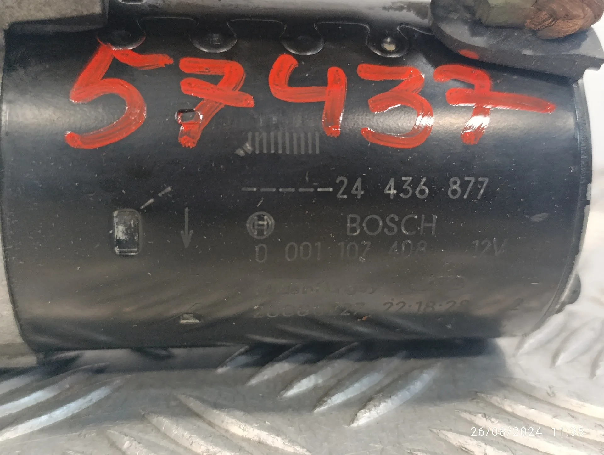 Motor Arranque para Opel Corsa D