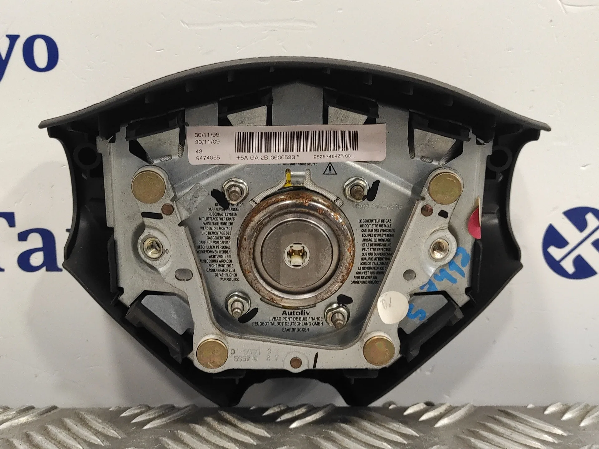 Airbag Delantero Izquierdo para Peugeot 206 Berlina
