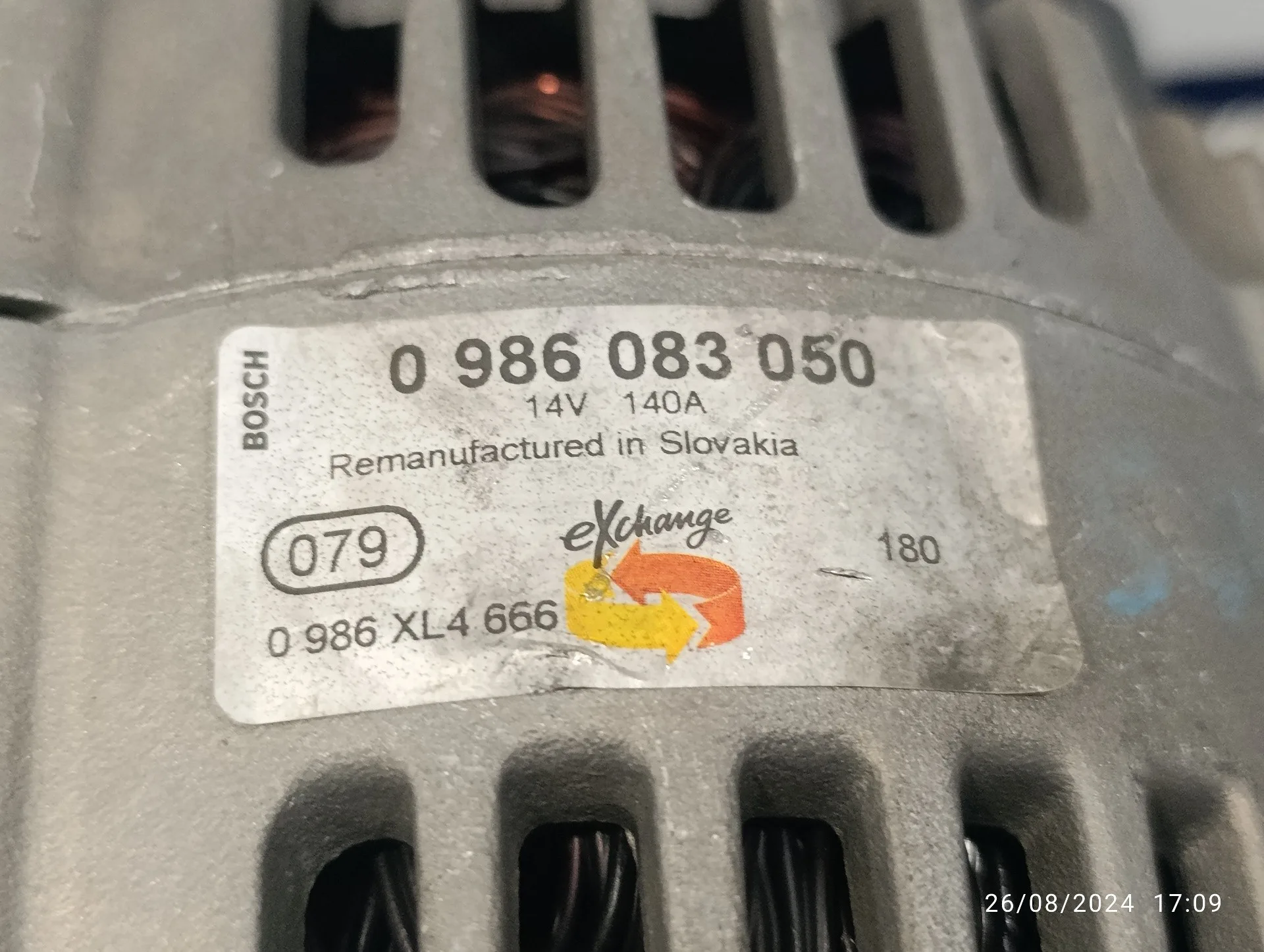Alternador para Skoda Suberb (3T4)