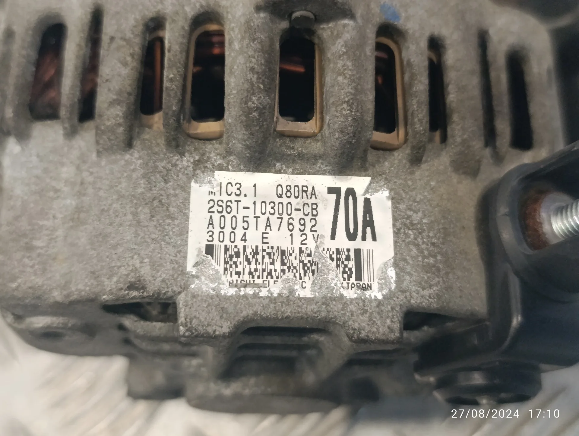 Alternador para Ford Fusion (Cbk)