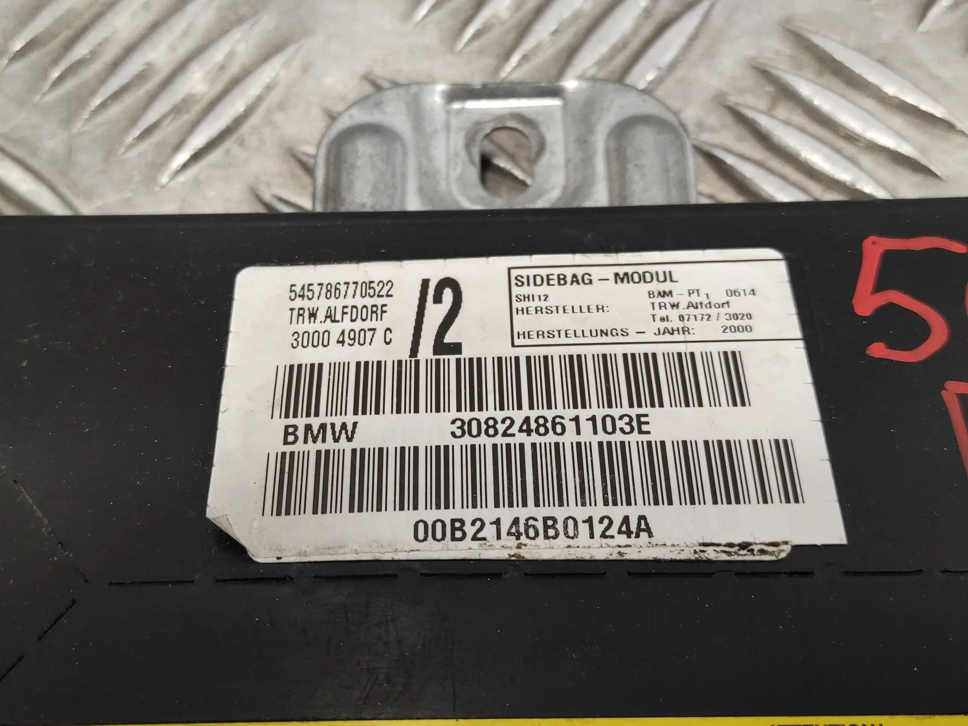 Airbag Lateral Delantero Izquierdo para Bmw Serie 3 Berlina (E46)