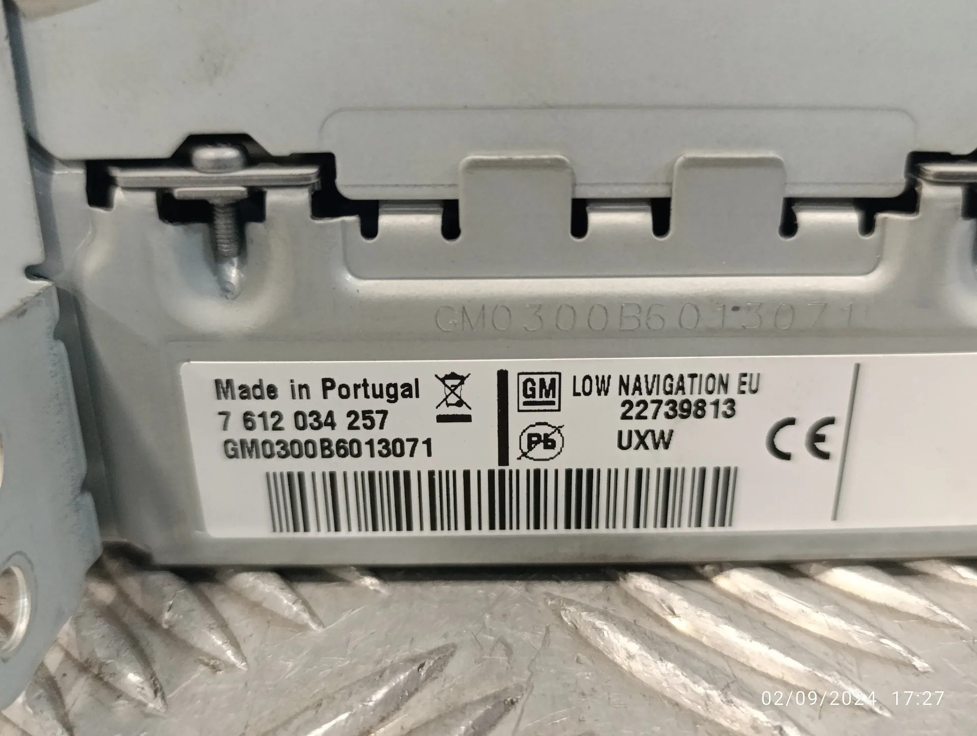 Sistema Navegacion Gps para Opel Astra J Lim.