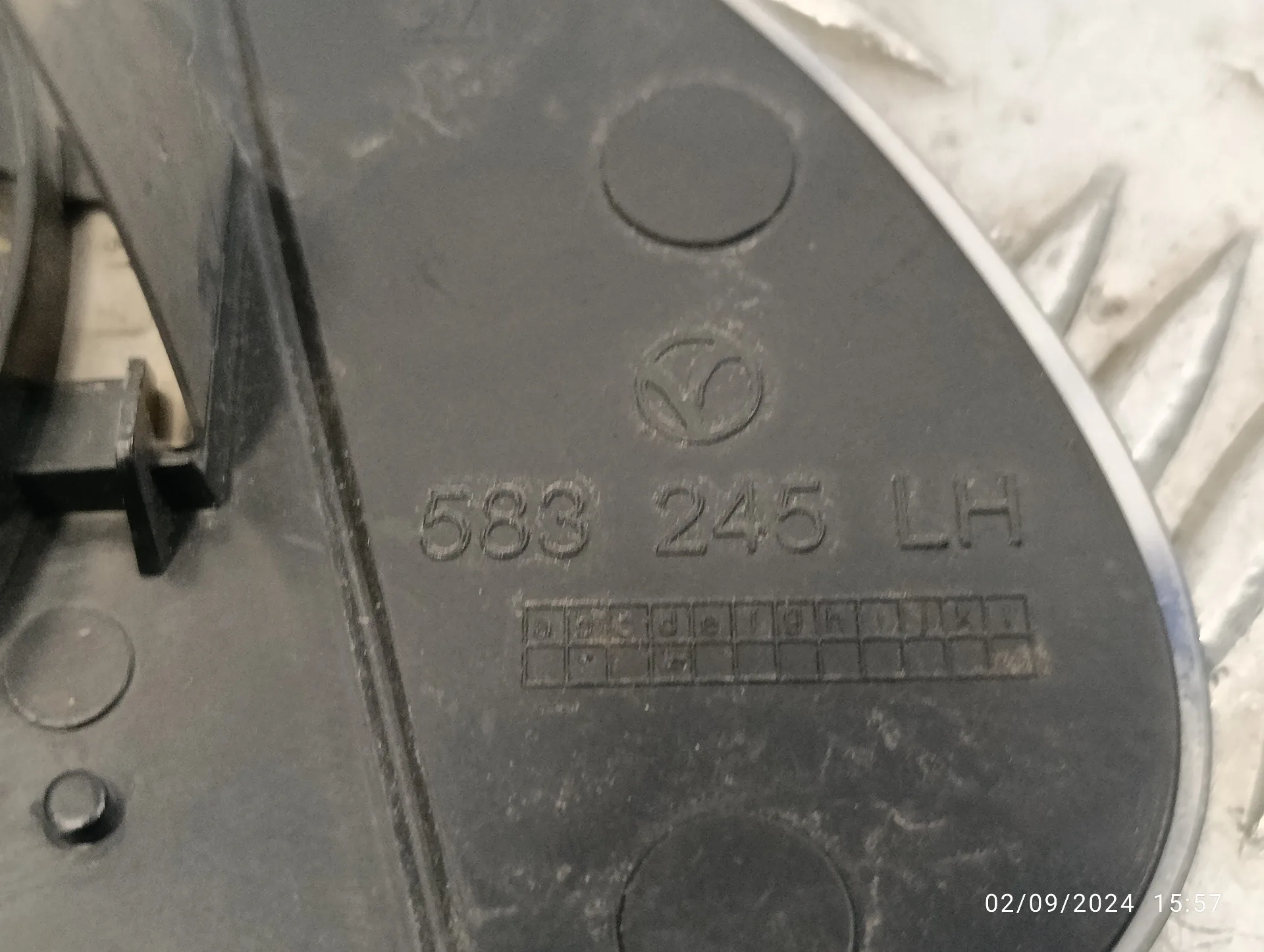 Cristal Retrovisor Izquierdo para Opel Astra J Lim.