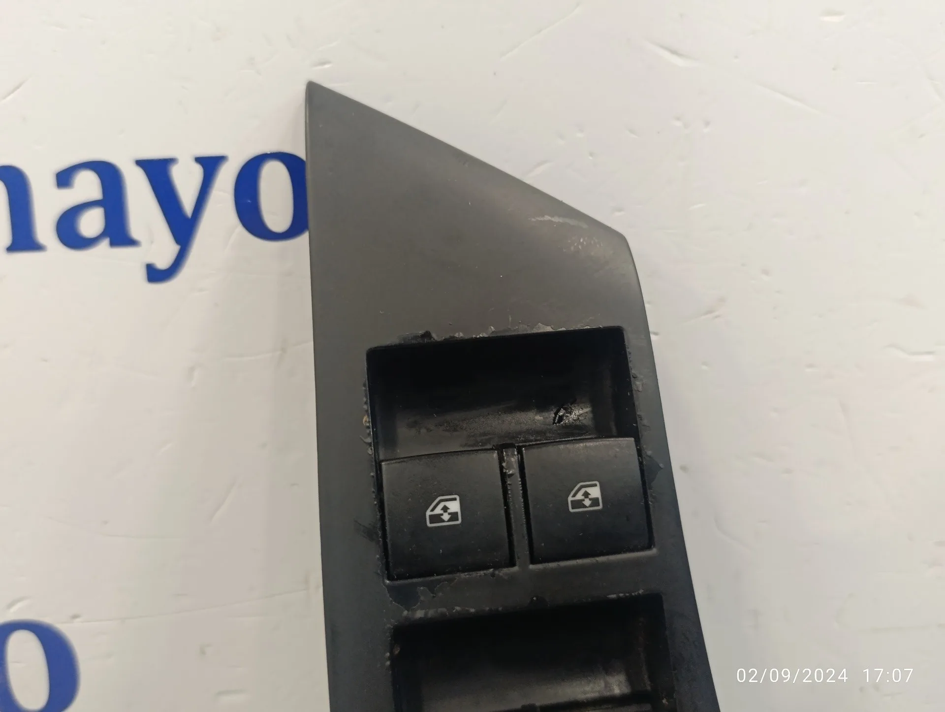 Mando Elevalunas Delantero Izquierdo para Opel Astra J Lim.