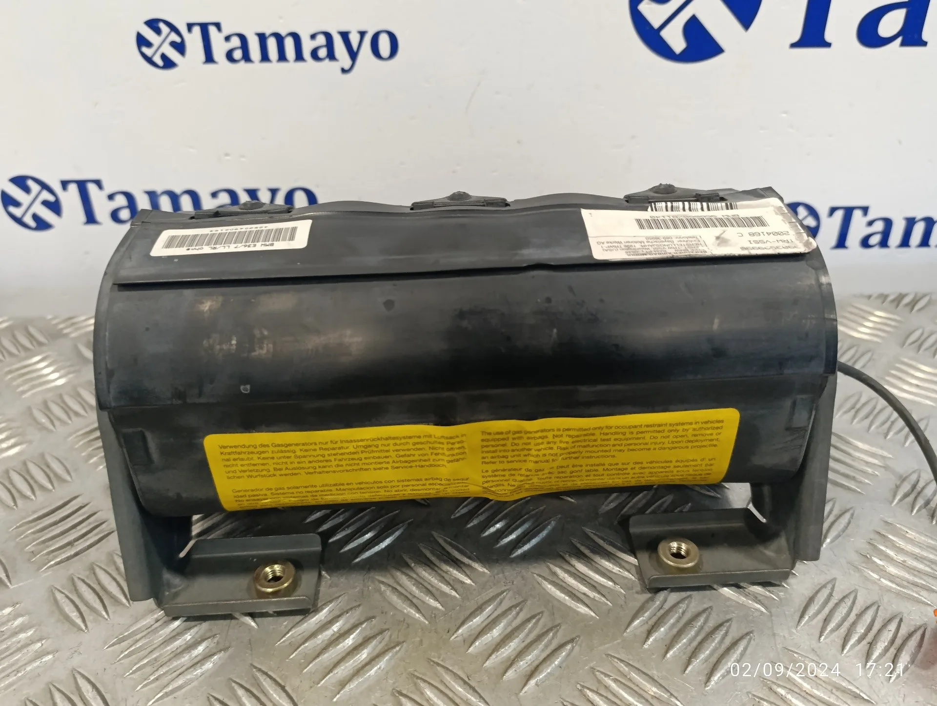 Airbag Delantero Derecho para Bmw Z3 Roadster (E36)