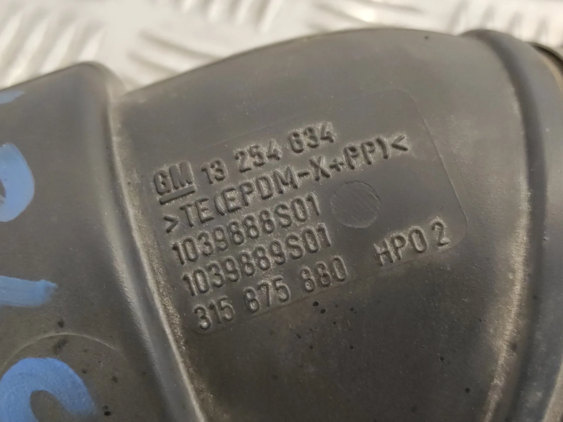 Tubo para Opel Astra J Lim.