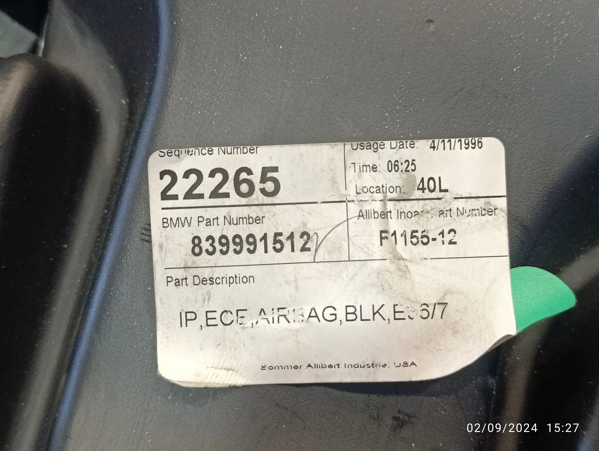 Salpicadero para Bmw Z3 Roadster (E36)