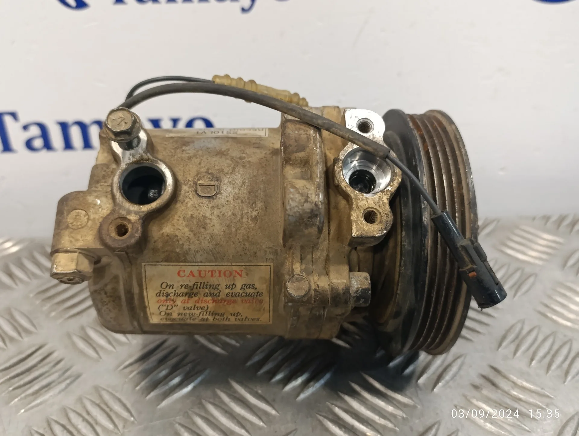 Compresor Aire Acondicionado para Opel Zafira A