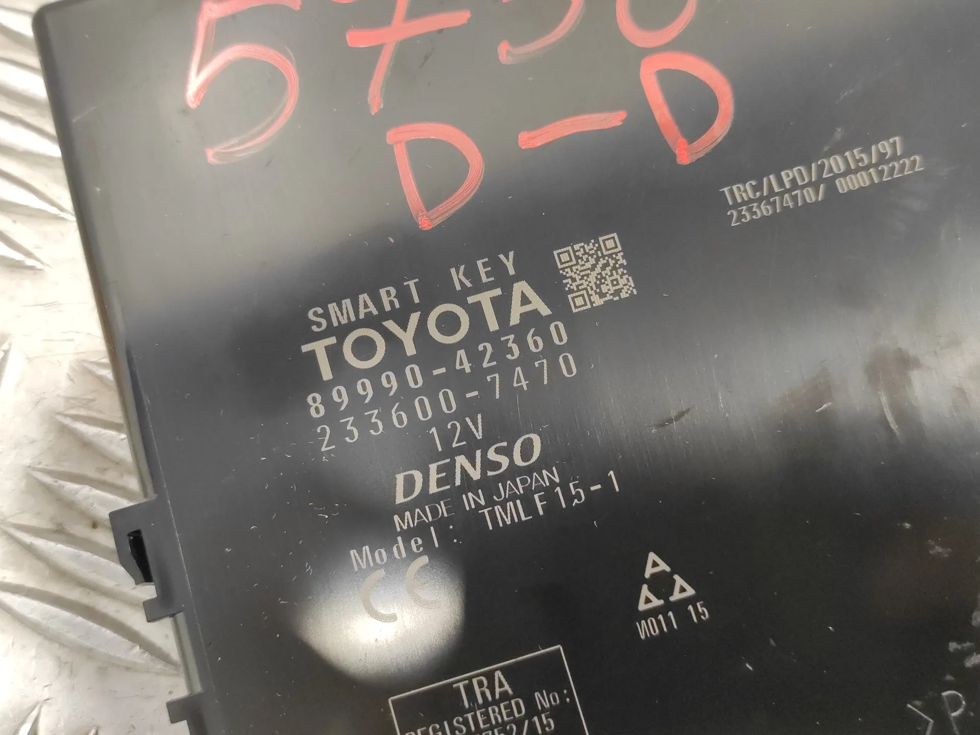 Modulo Electronico para Toyota Rav 4 V (_A5_, _H5_)