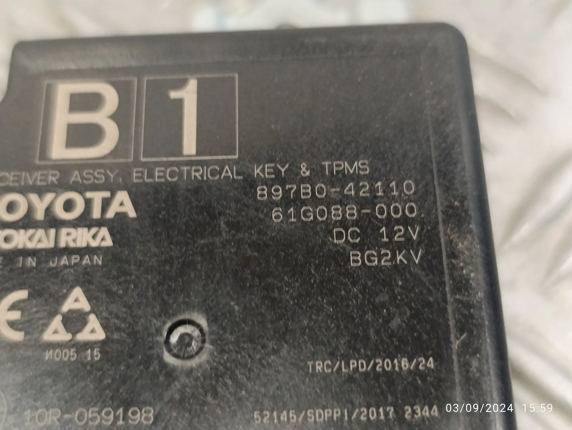 Modulo Electronico para Toyota Rav 4 V (_A5_, _H5_)