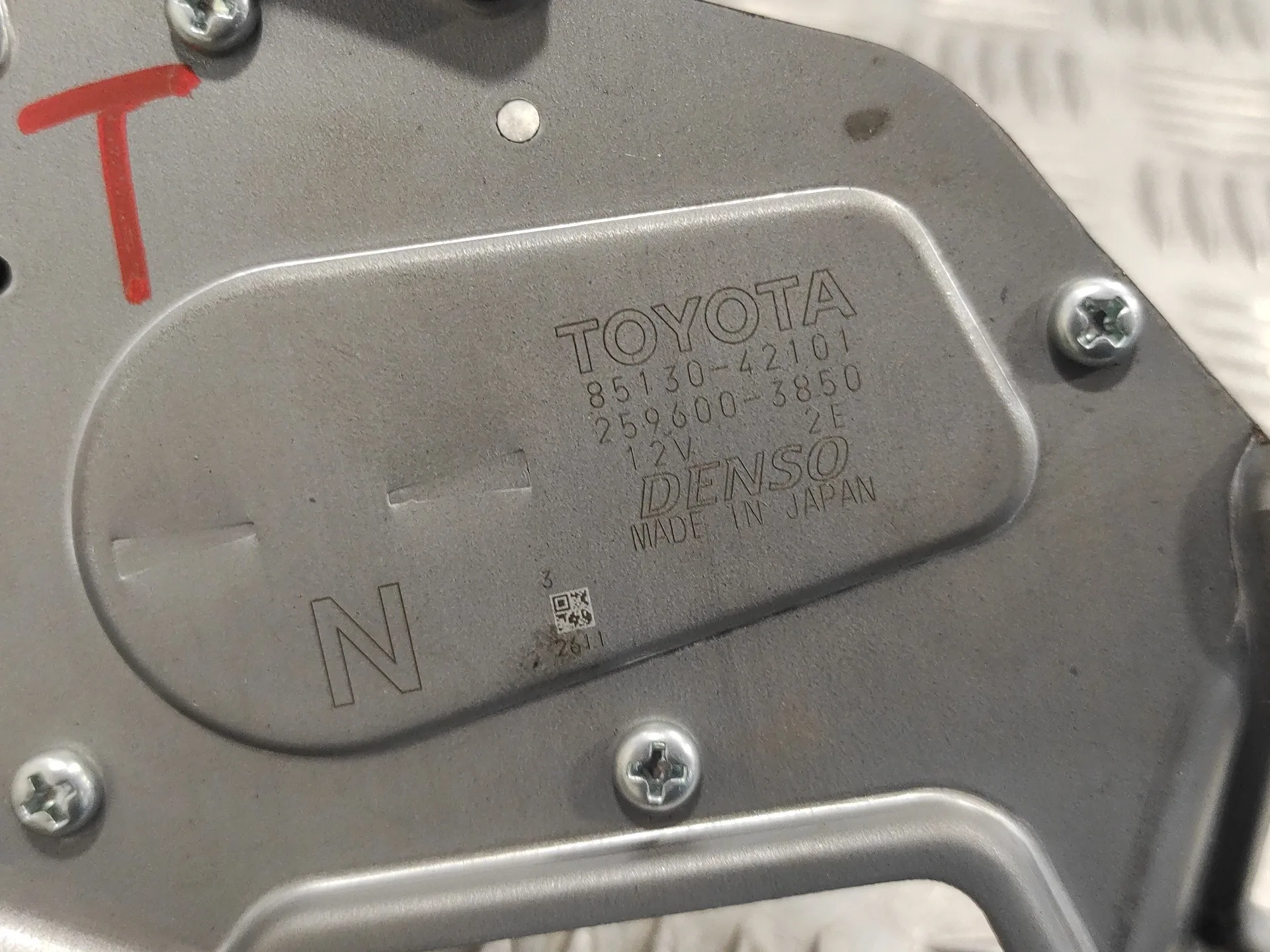 Motor Limpia Trasero para Toyota Rav 4 V (_A5_, _H5_)