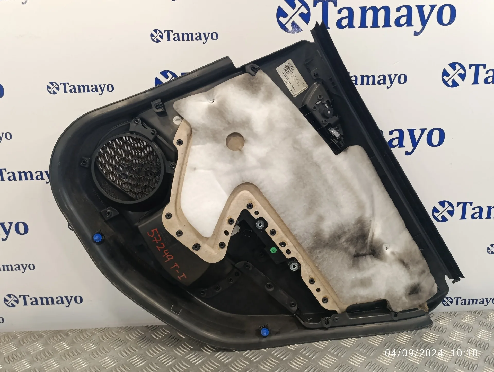 Guarnecido Puerta Trasera Izquierda para Opel Astra J Lim.