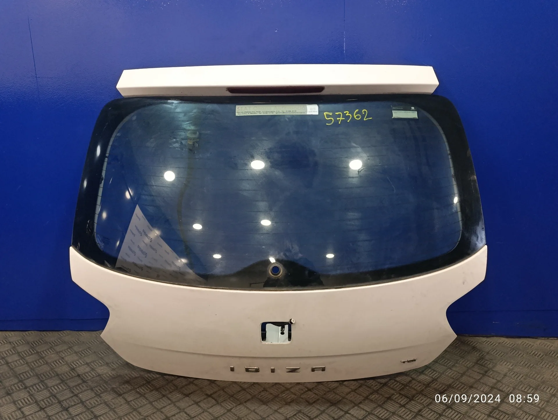 Porton Trasero para Seat Ibiza (6J5)