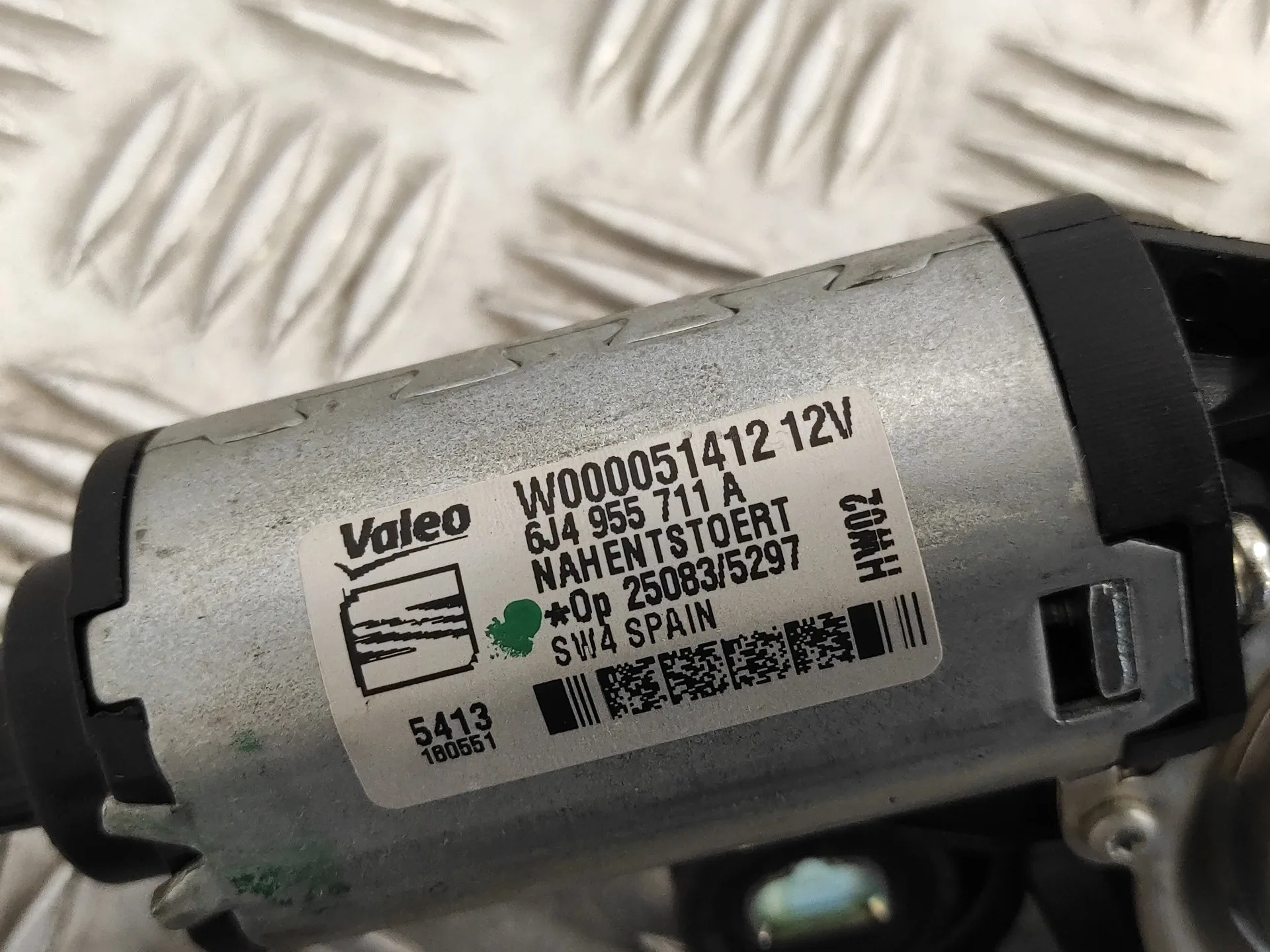 Motor Limpia Trasero para Seat Ibiza (6J5)